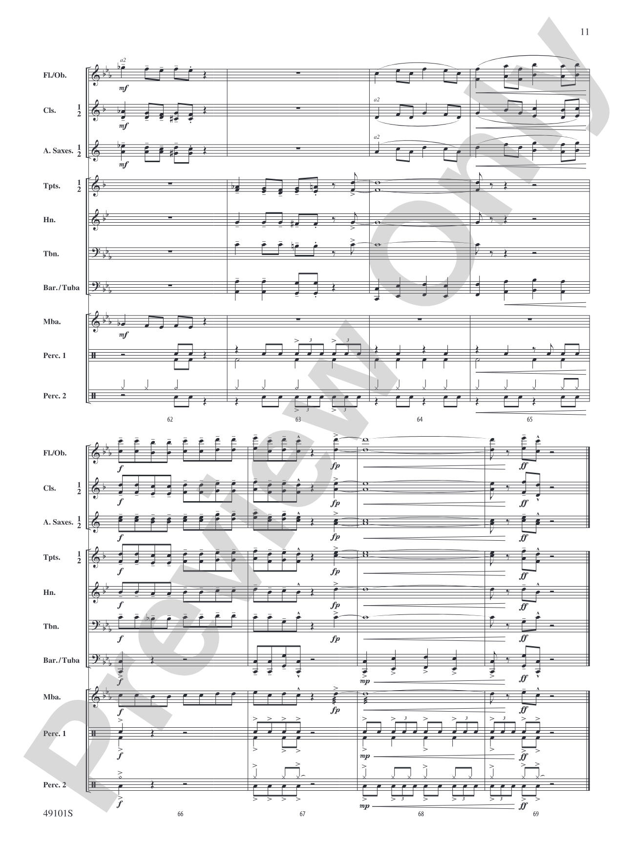 Groovin': Concert Band Conductor Score & Parts