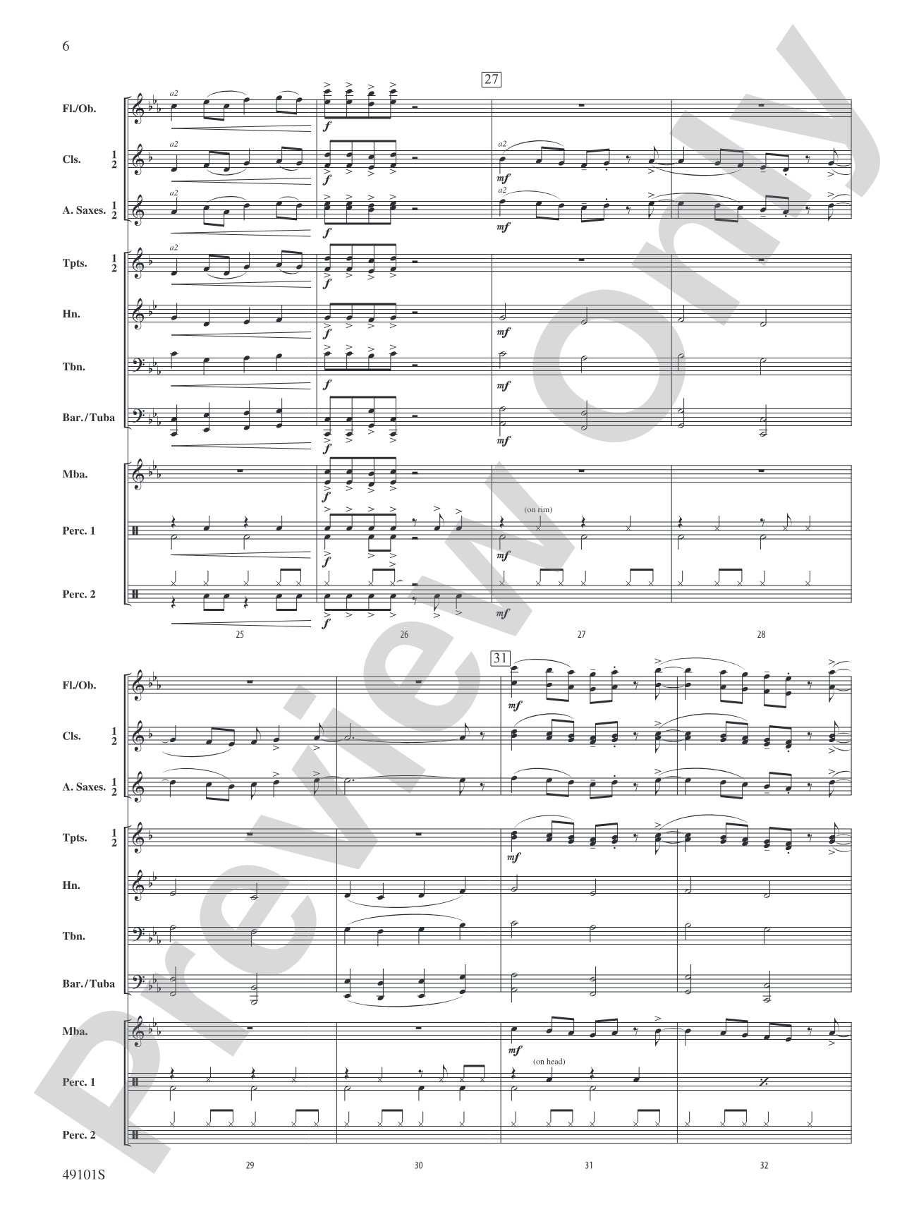 Groovin': Concert Band Conductor Score & Parts