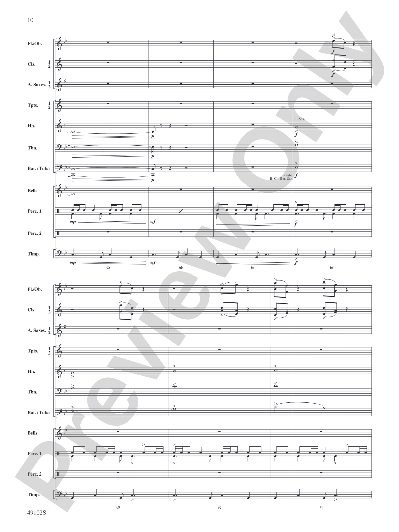 Retrograde: Concert Band Conductor Score & Parts