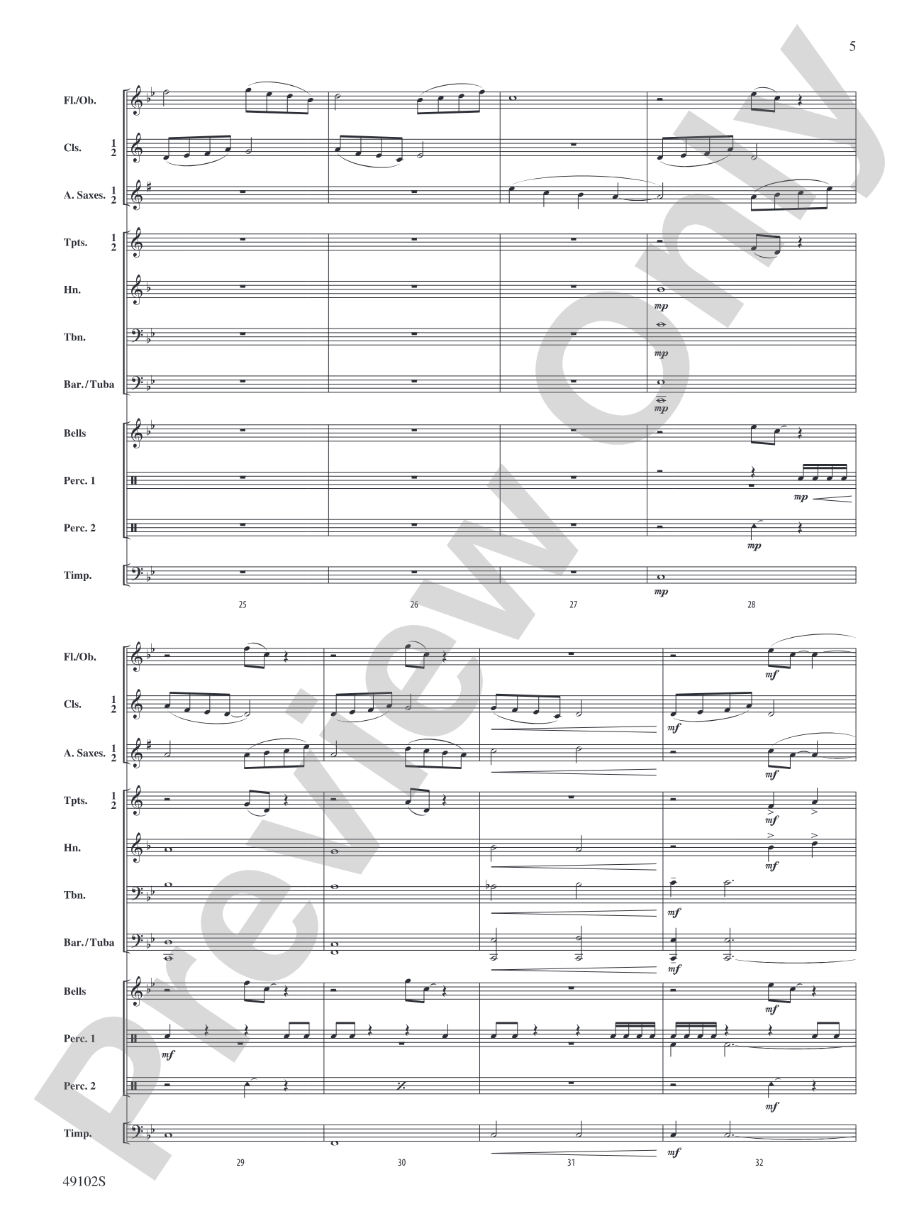 Retrograde: Concert Band Conductor Score & Parts
