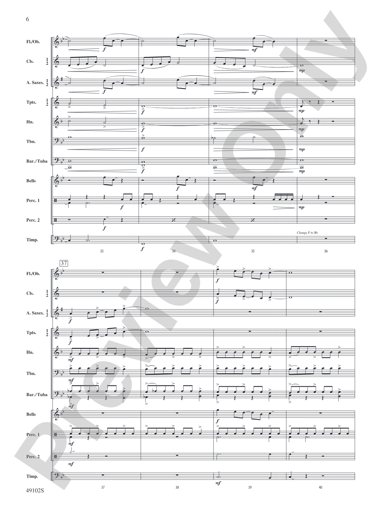 Retrograde: Concert Band Conductor Score & Parts