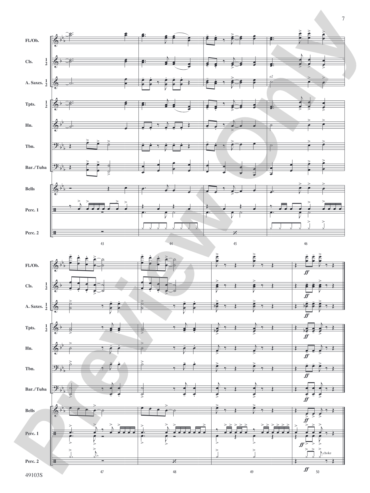 Santa's Holiday Jam: Concert Band Conductor Score & Parts