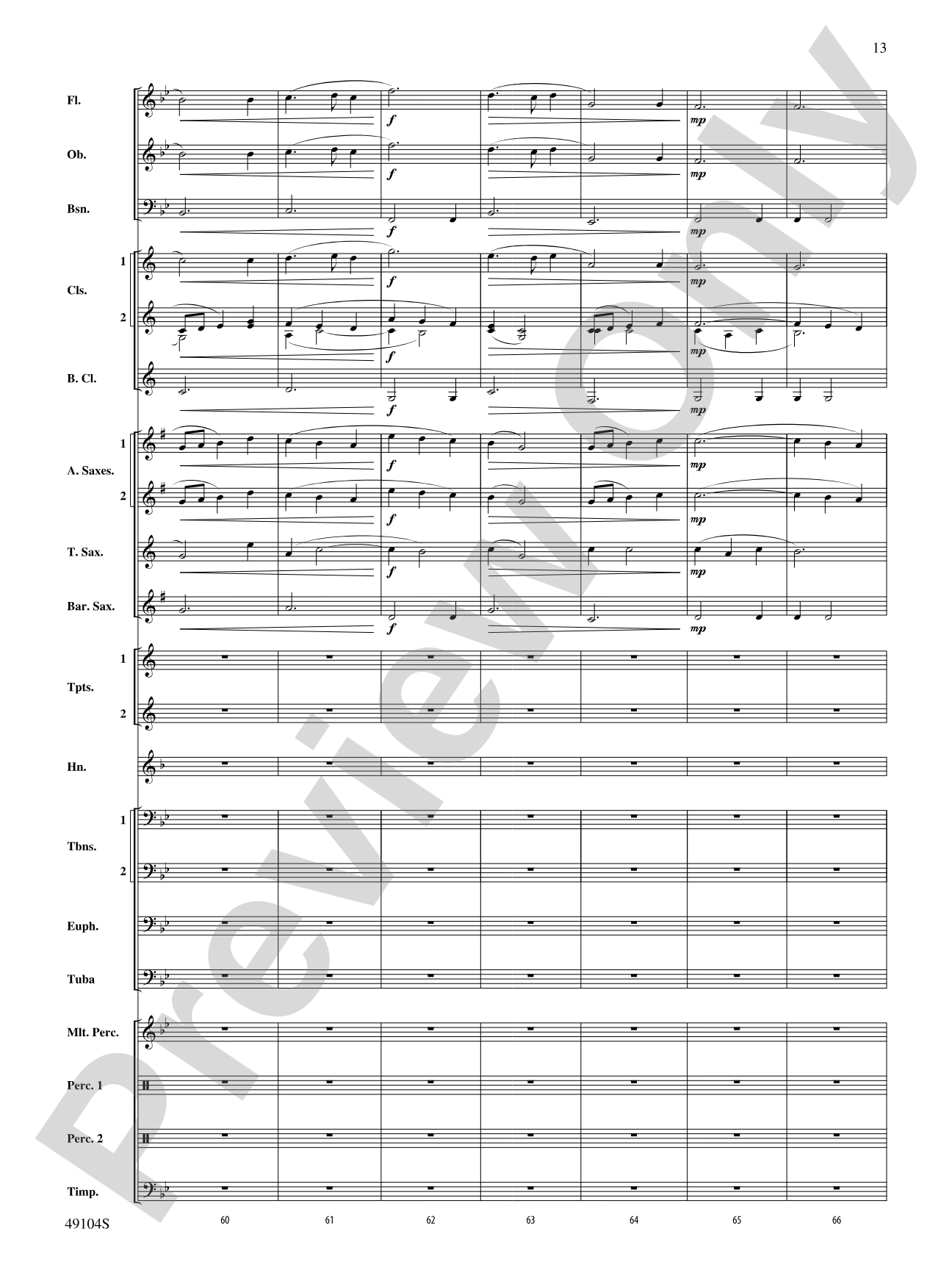 Folk Song Celebration: Concert Band Conductor Score & Parts