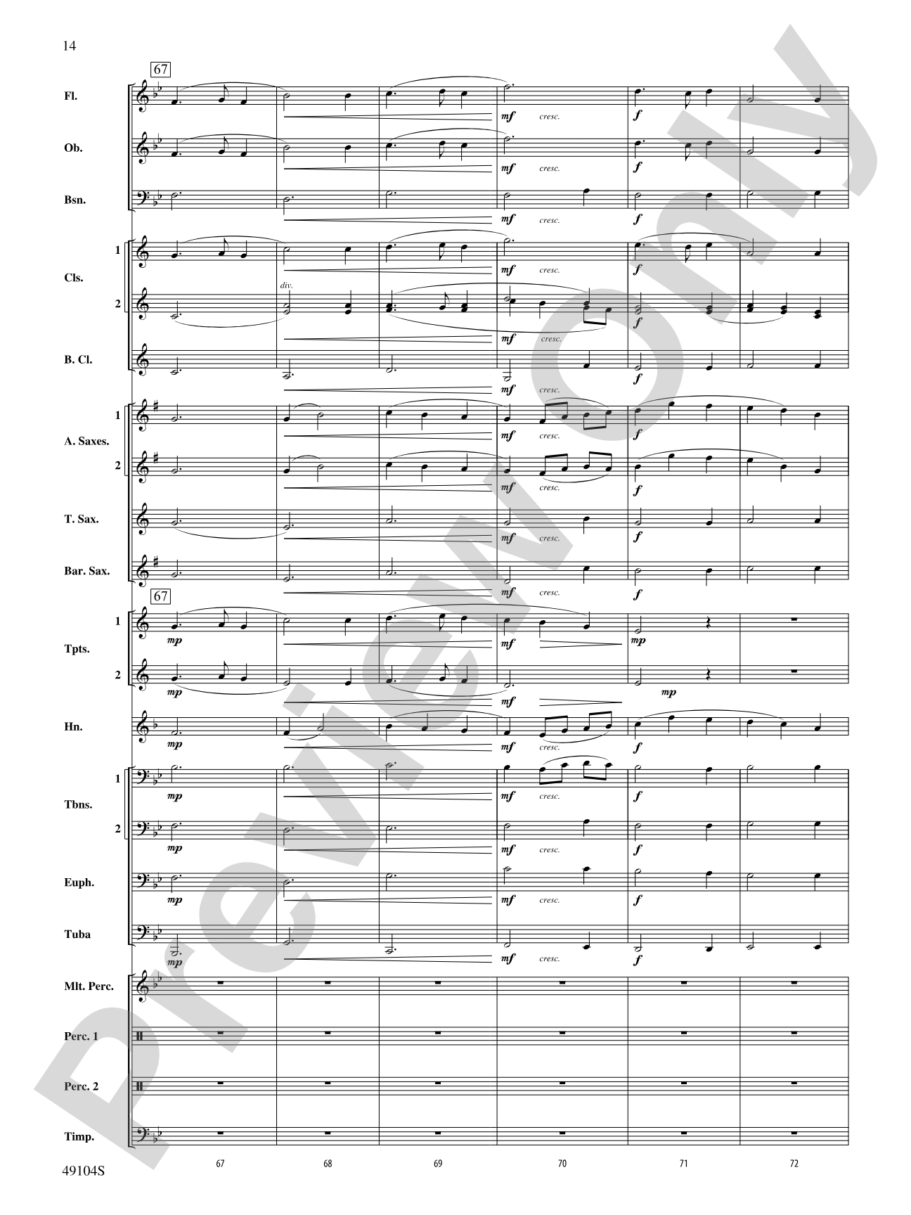 Folk Song Celebration: Concert Band Conductor Score & Parts