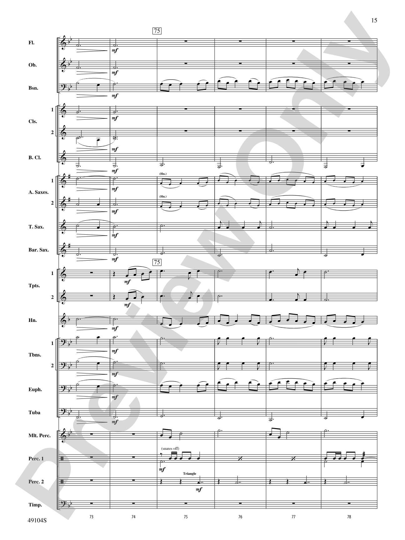 Folk Song Celebration: Concert Band Conductor Score & Parts