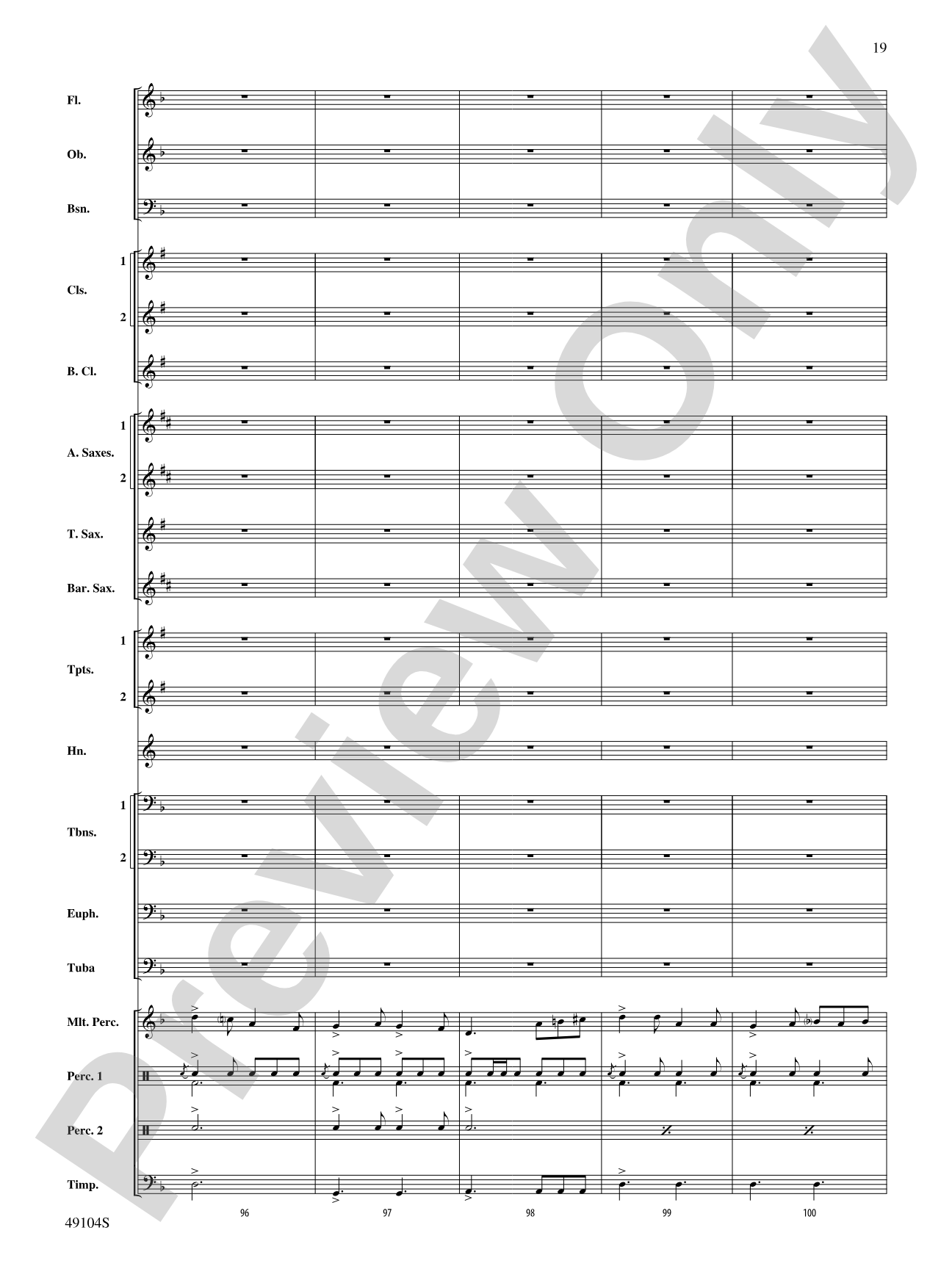 Folk Song Celebration: Concert Band Conductor Score & Parts