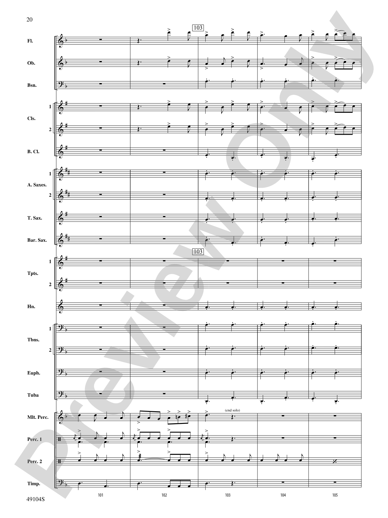 Folk Song Celebration: Concert Band Conductor Score & Parts