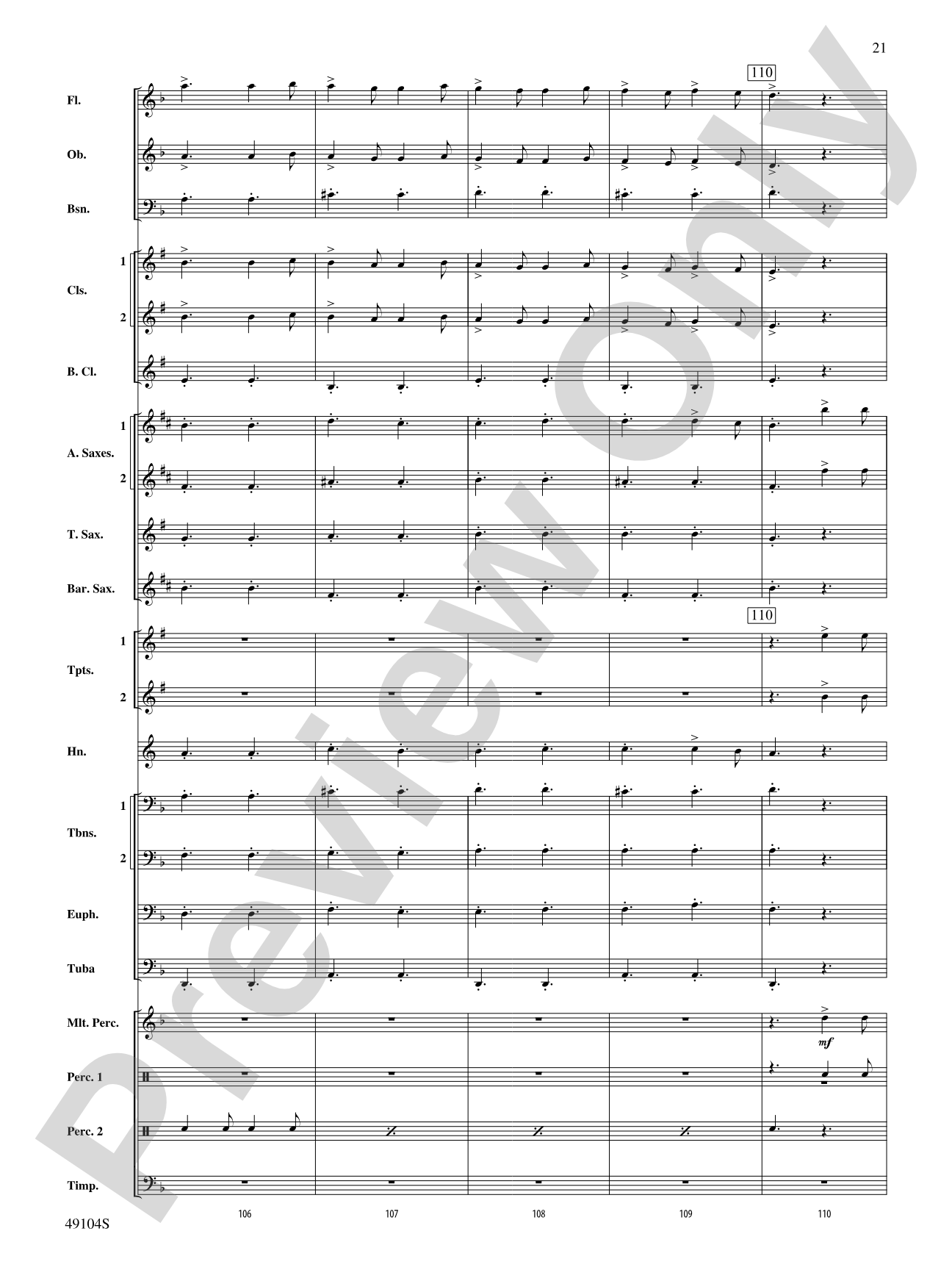 Folk Song Celebration: Concert Band Conductor Score & Parts