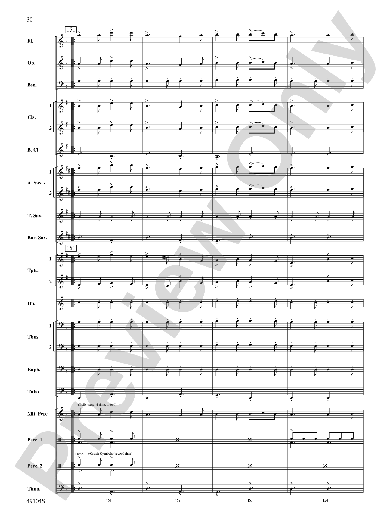 Folk Song Celebration: Concert Band Conductor Score & Parts