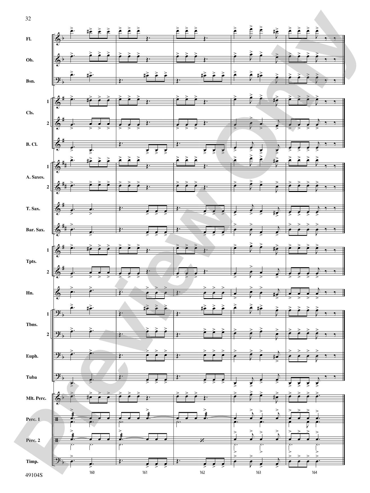 Folk Song Celebration: Concert Band Conductor Score & Parts
