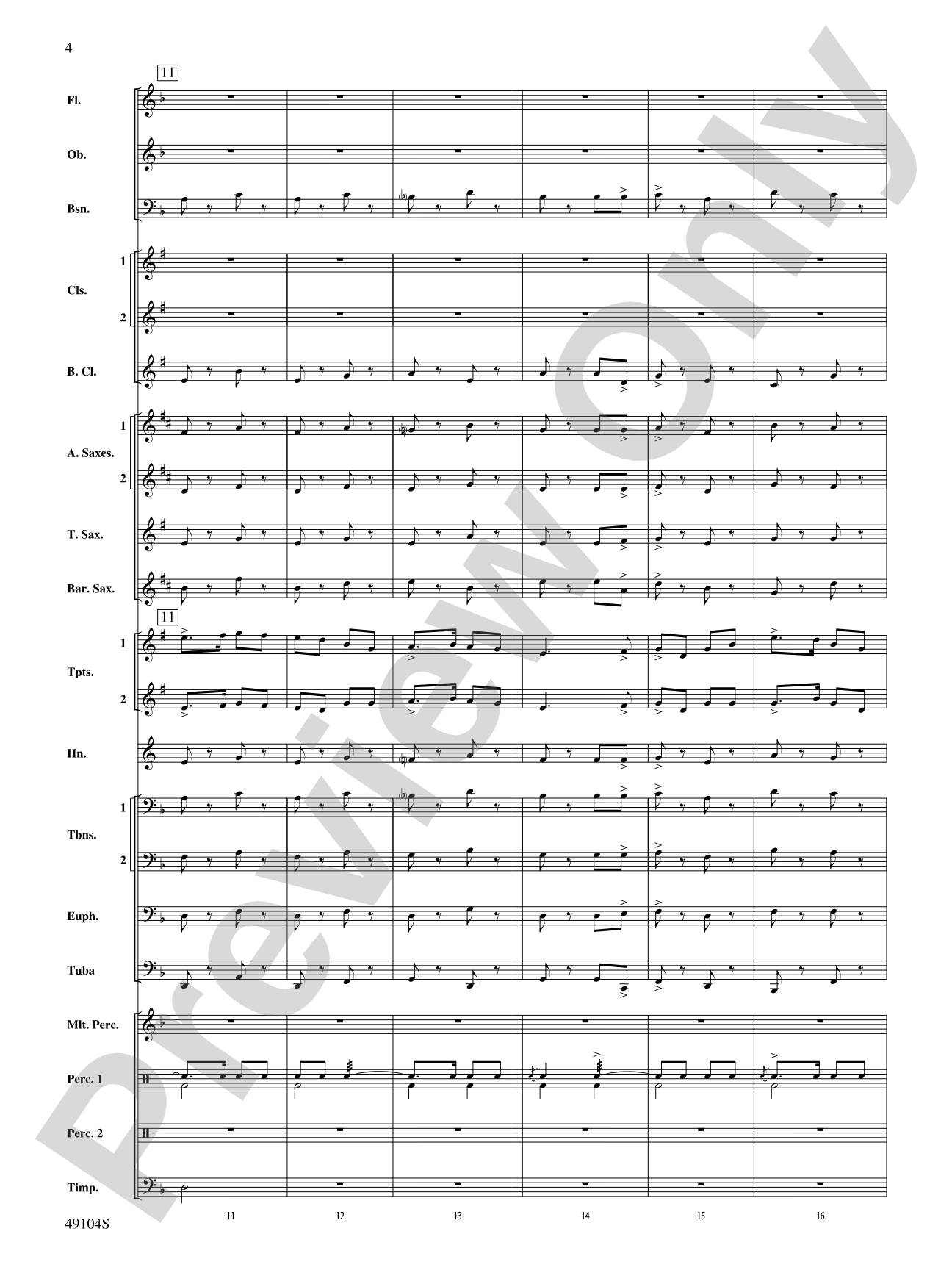 Folk Song Celebration: Concert Band Conductor Score & Parts