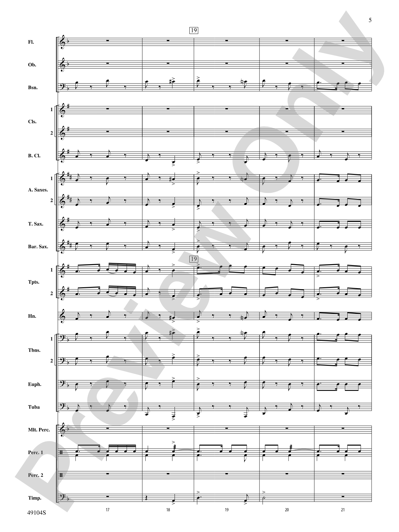 Folk Song Celebration: Concert Band Conductor Score & Parts