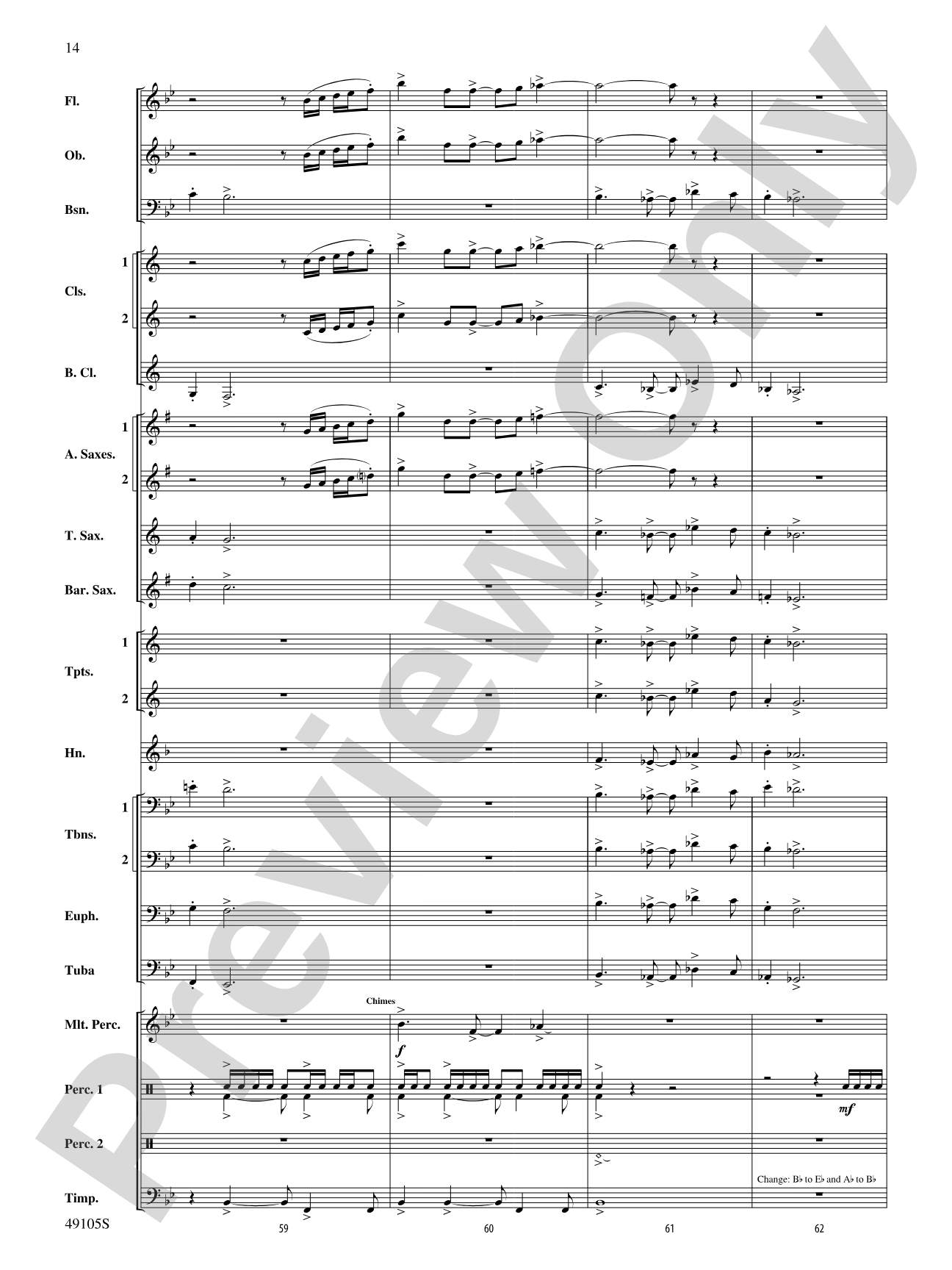 Covenant: Concert Band Conductor Score & Parts