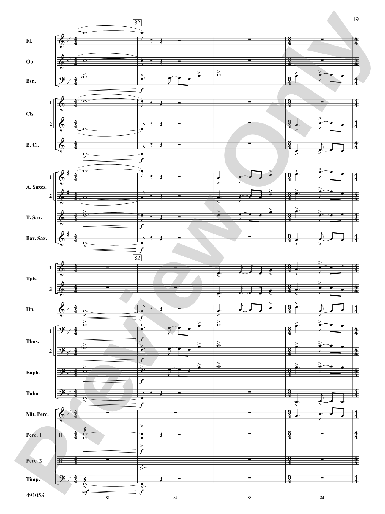 Covenant: Concert Band Conductor Score & Parts