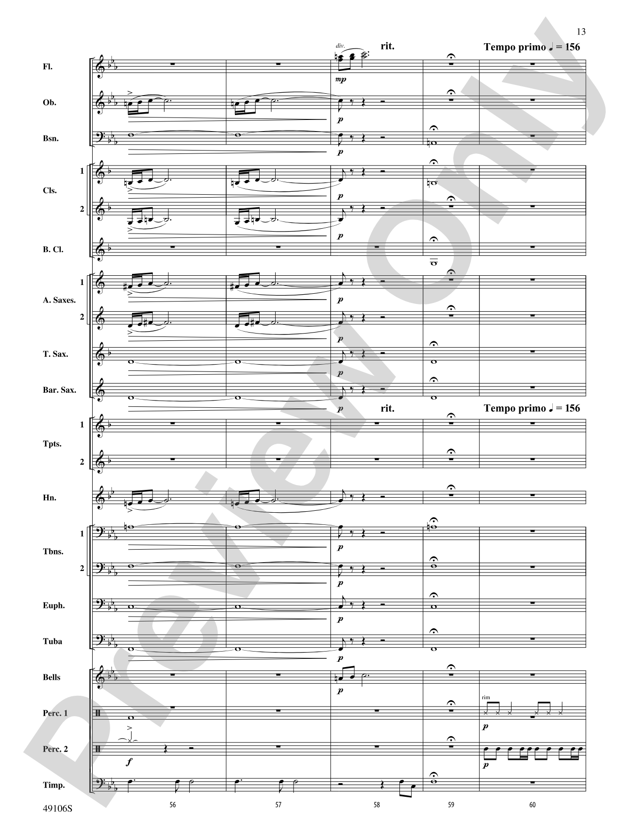 The Edge of Adventure: Concert Band Conductor Score & Parts