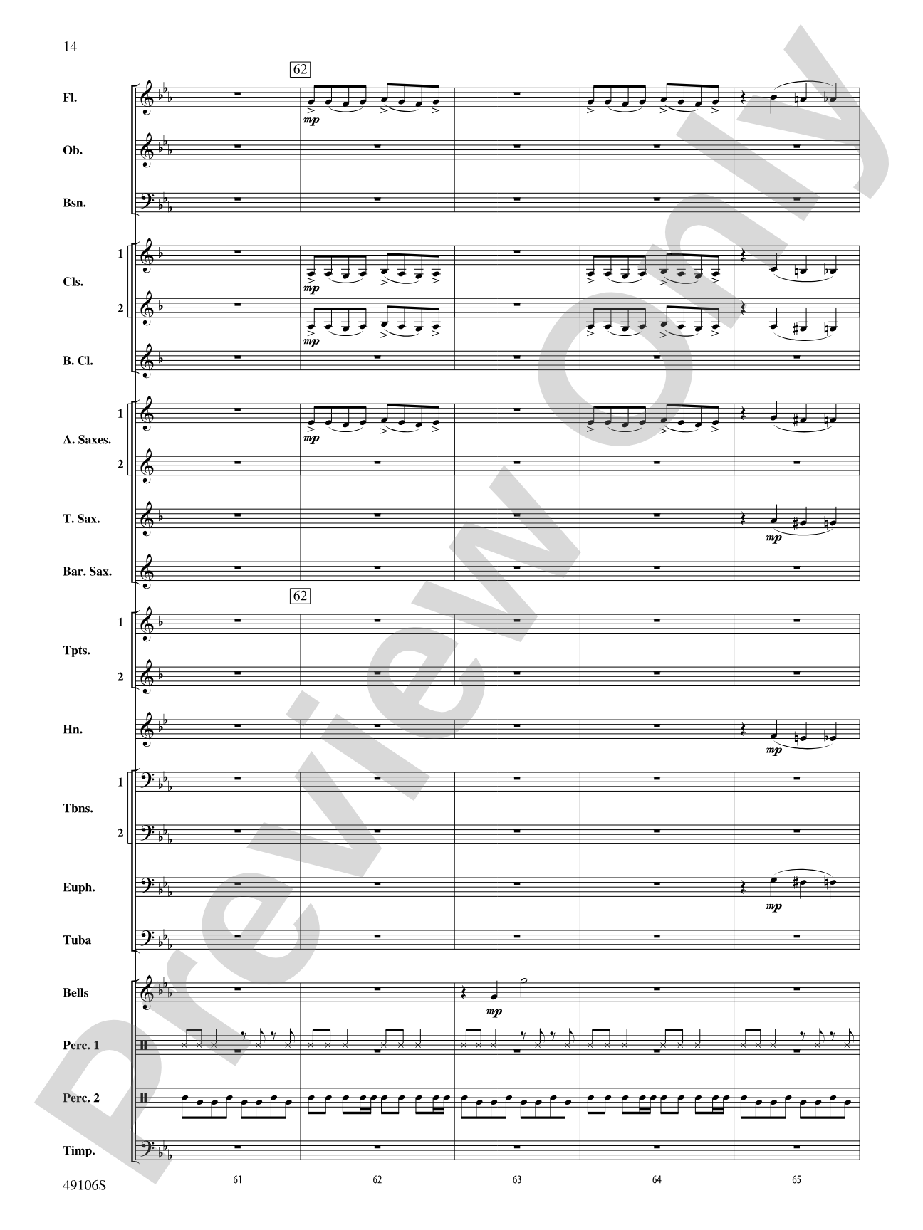 The Edge of Adventure: Concert Band Conductor Score & Parts