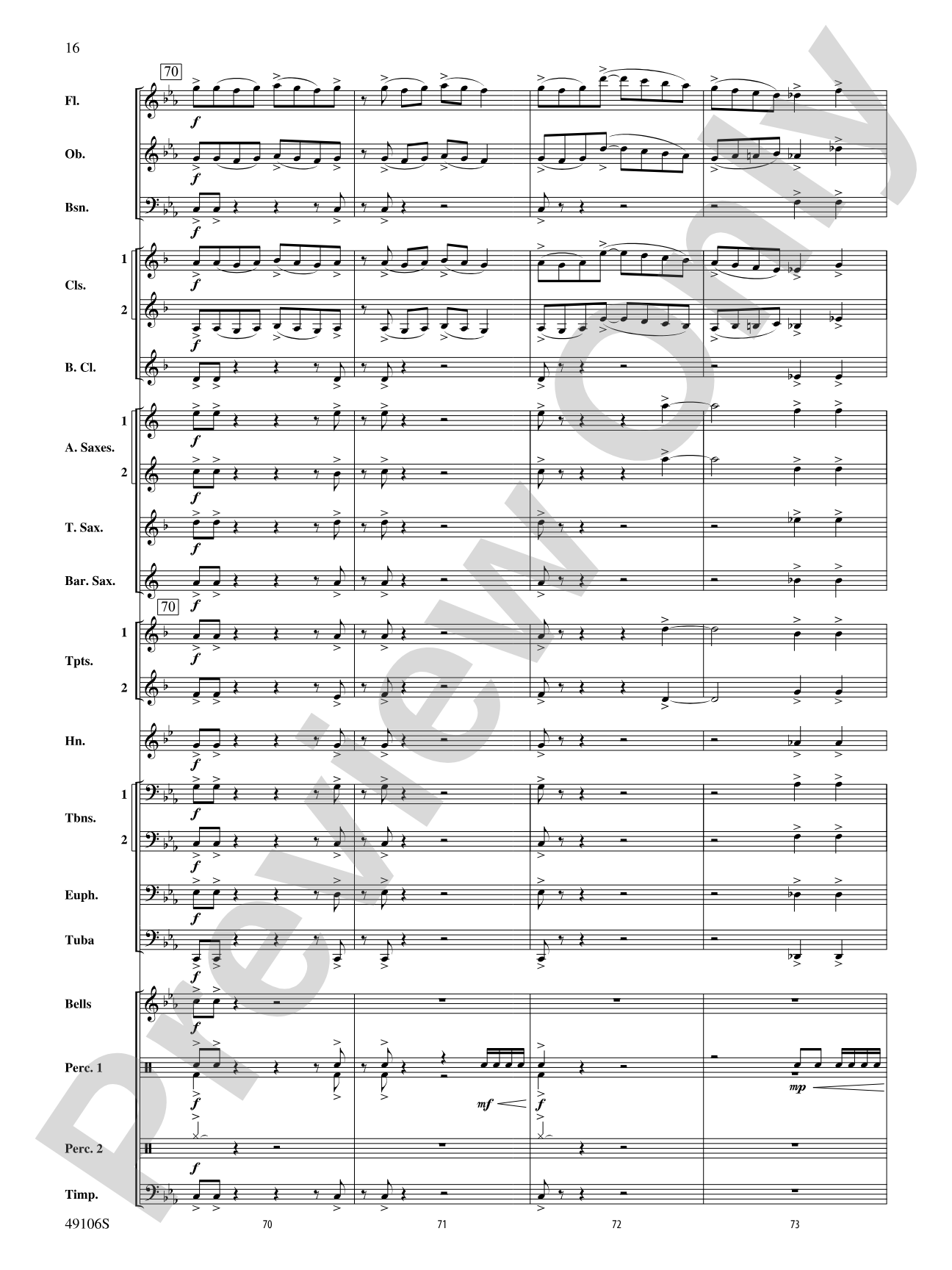 The Edge of Adventure: Concert Band Conductor Score & Parts