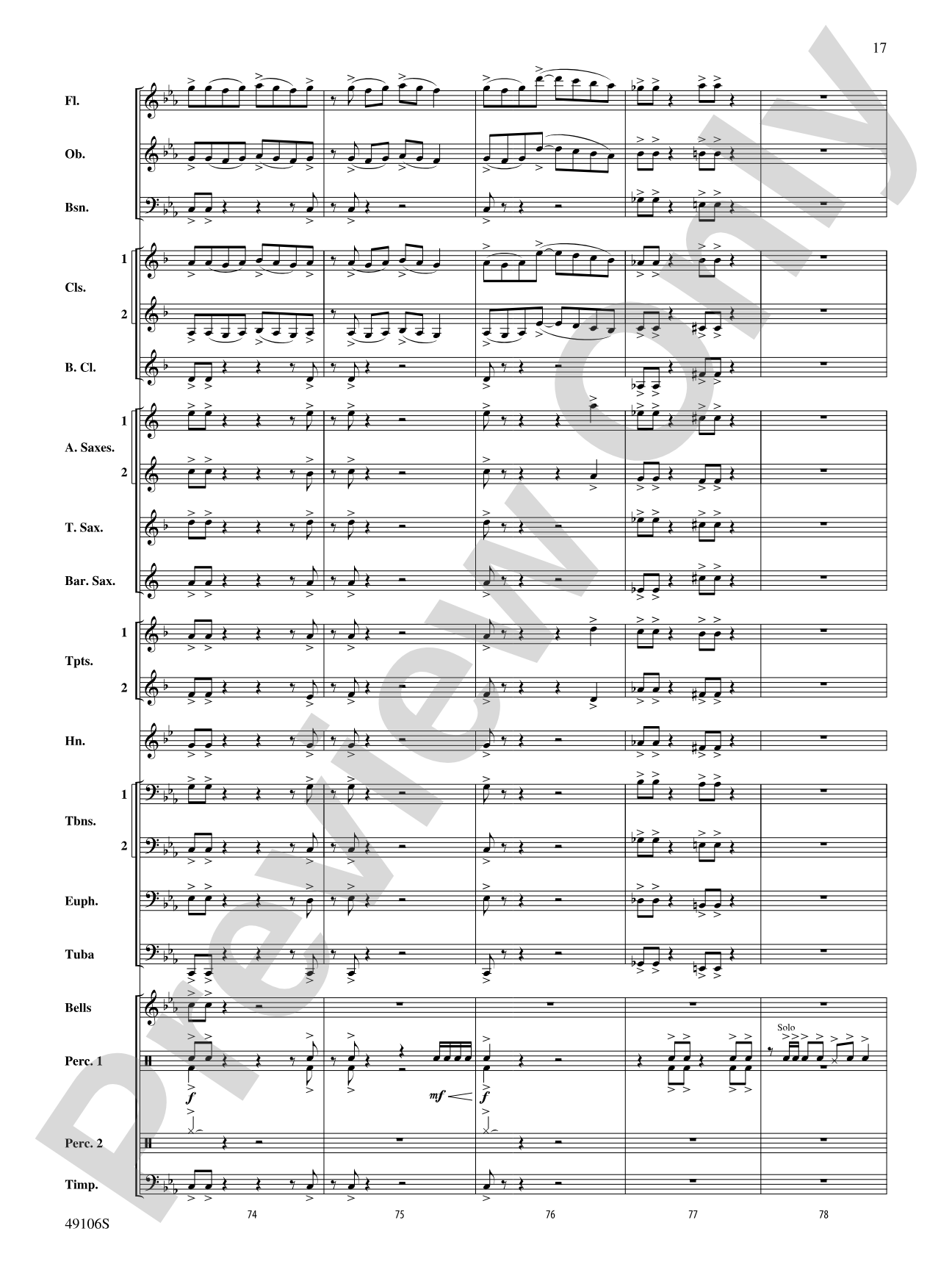The Edge of Adventure: Concert Band Conductor Score & Parts