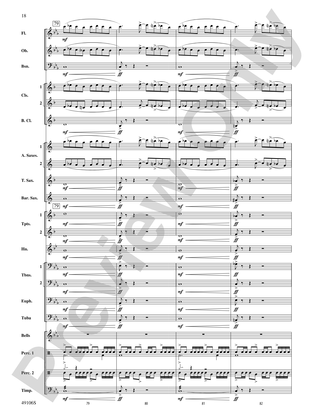 The Edge of Adventure: Concert Band Conductor Score & Parts