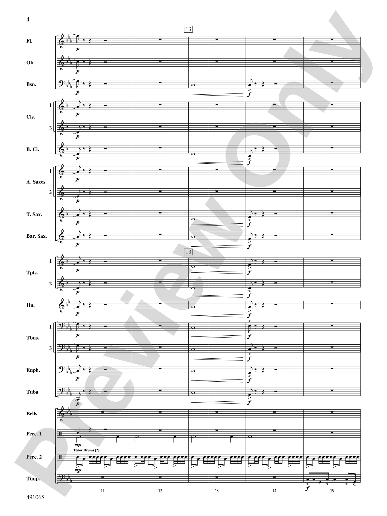 The Edge of Adventure: Concert Band Conductor Score & Parts