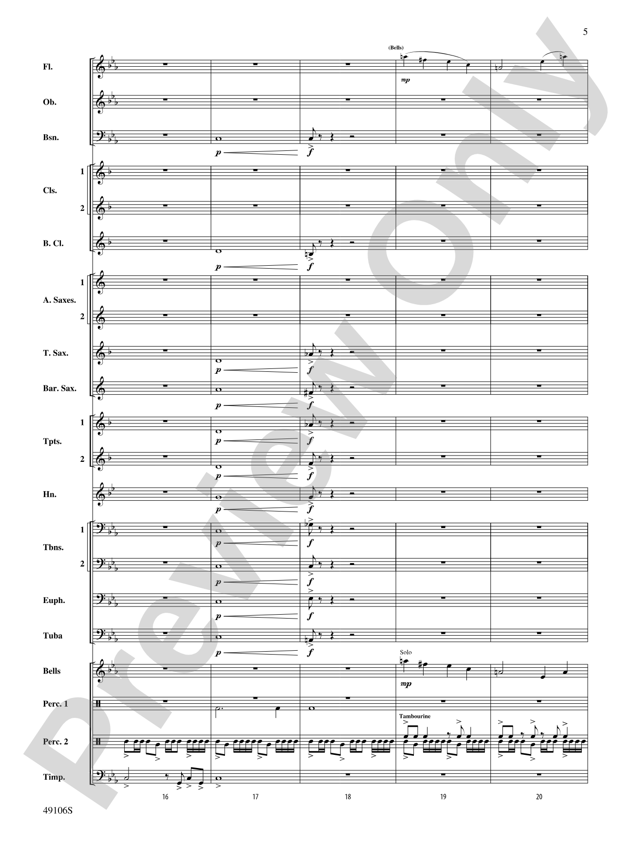 The Edge of Adventure: Concert Band Conductor Score & Parts