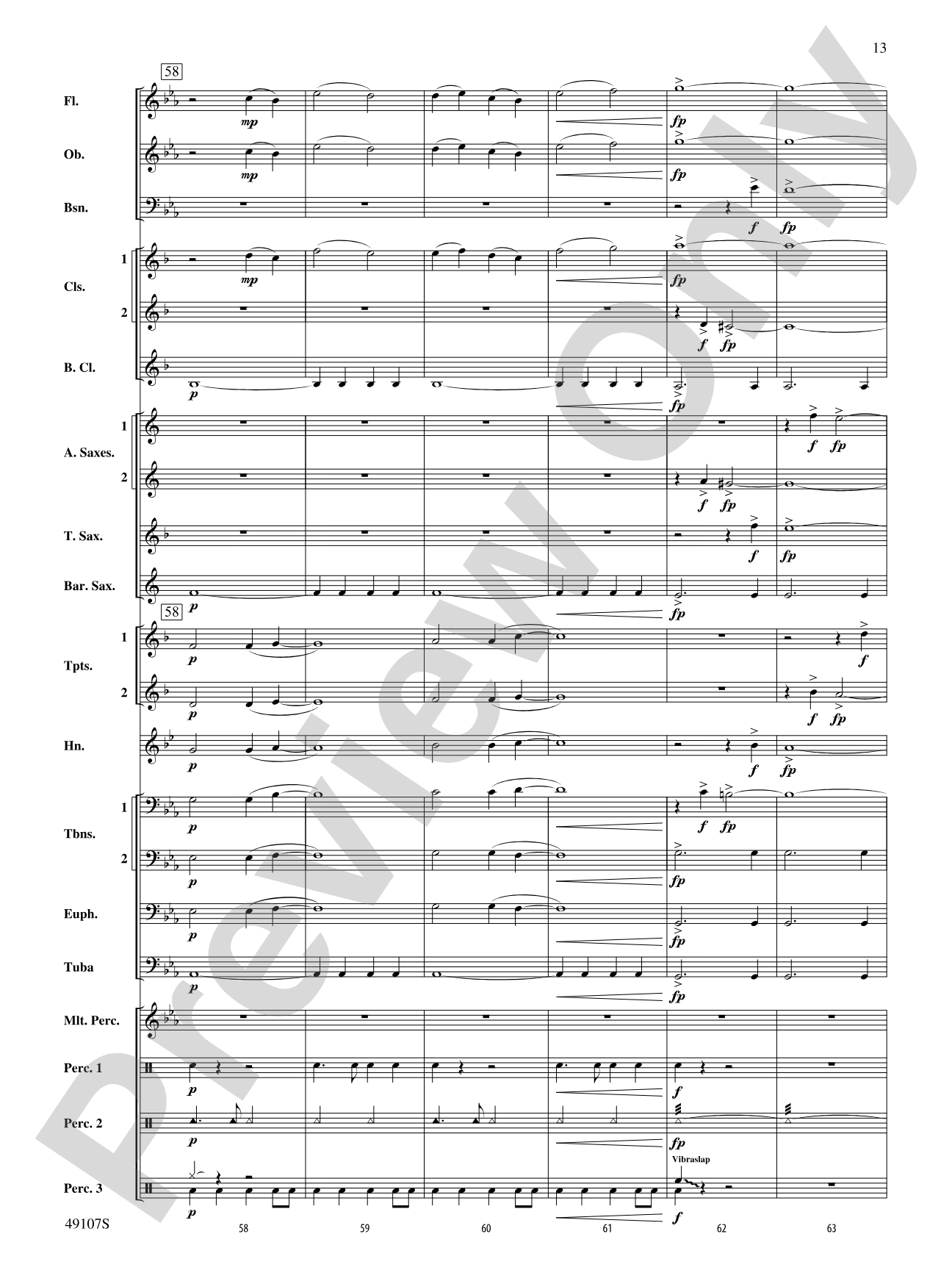 Sonoran Sunrise: Concert Band Conductor Score & Parts