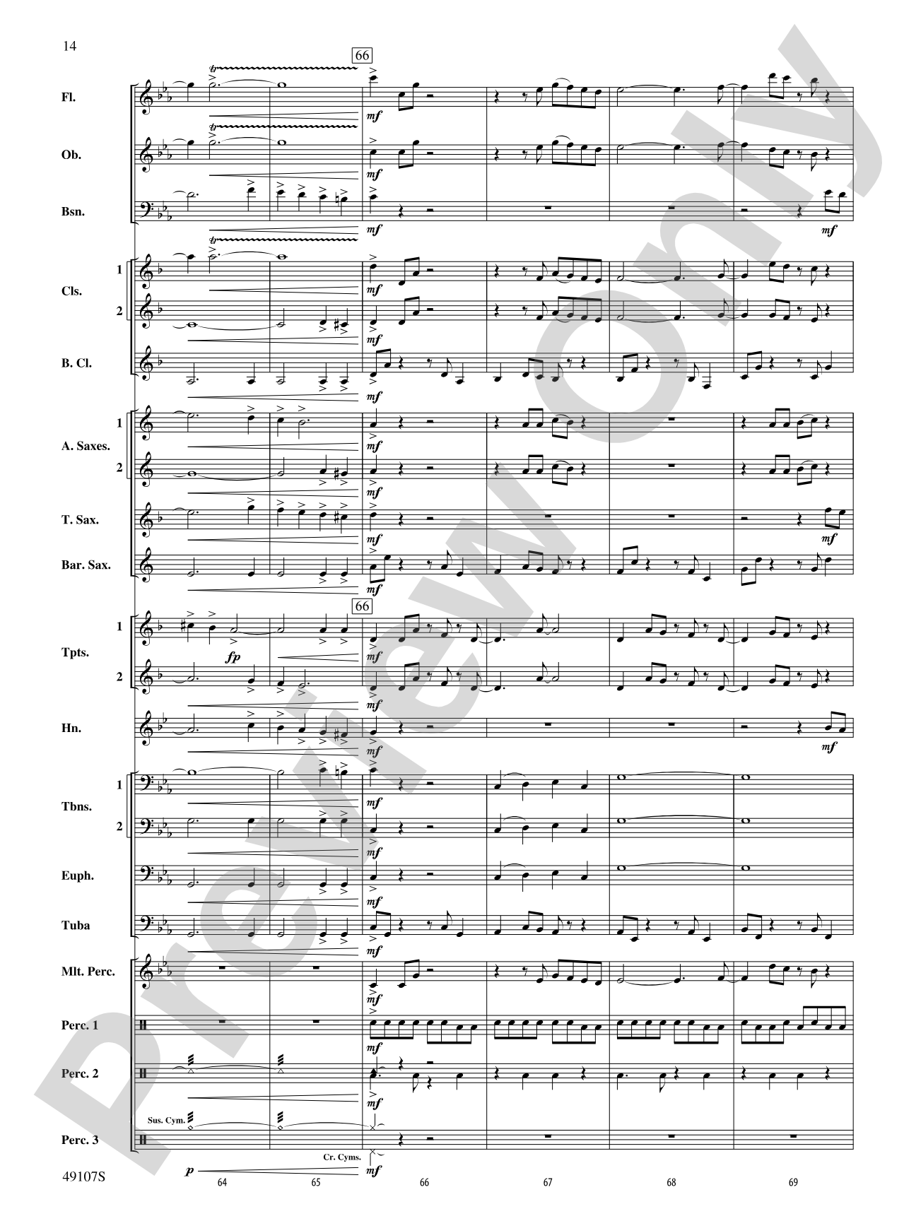 Sonoran Sunrise: Concert Band Conductor Score & Parts