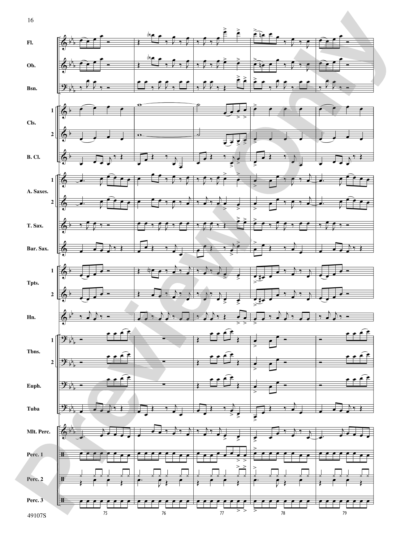Sonoran Sunrise: Concert Band Conductor Score & Parts