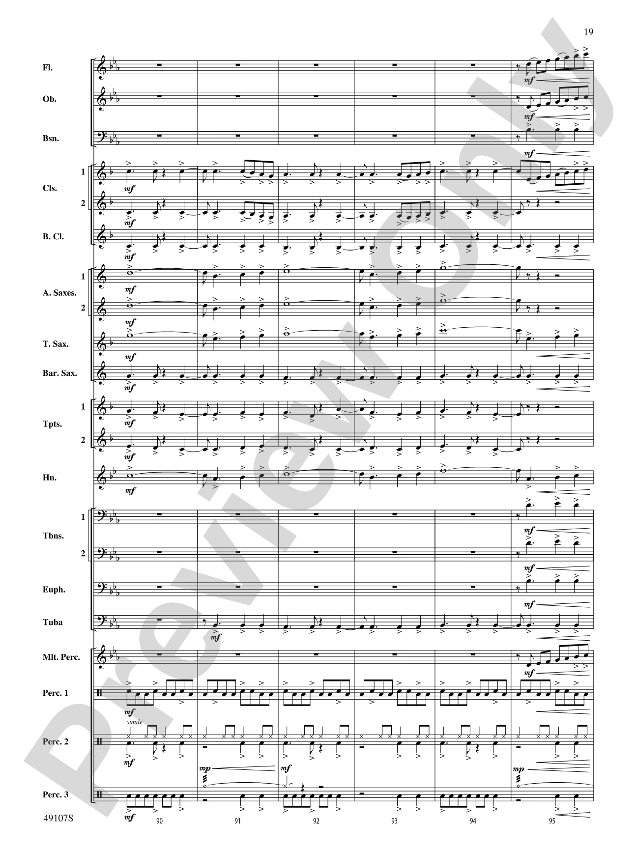 Sonoran Sunrise: Concert Band Conductor Score & Parts