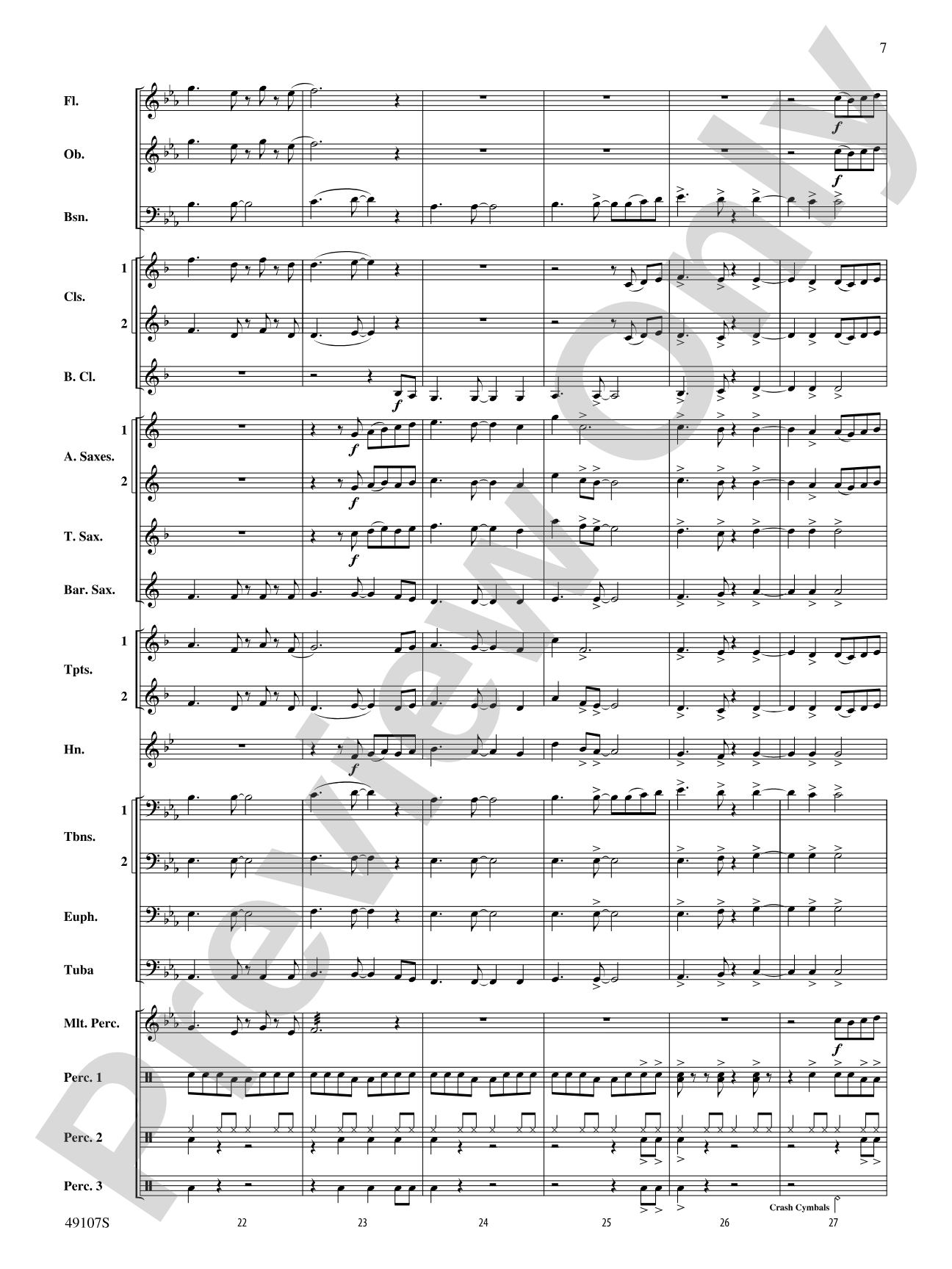 Sonoran Sunrise: Concert Band Conductor Score & Parts
