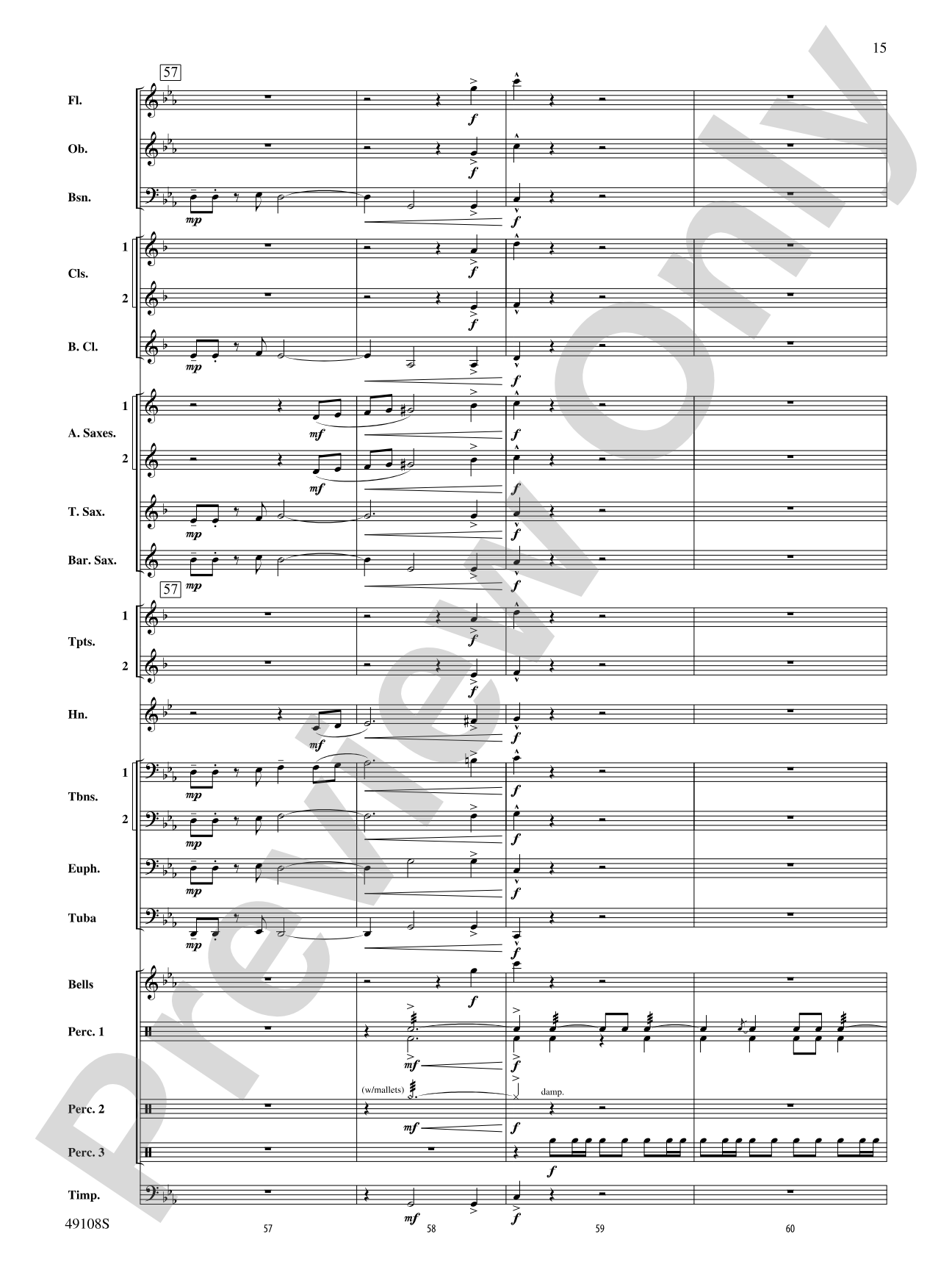 Tango for Two Left Feet: Concert Band Conductor Score & Parts