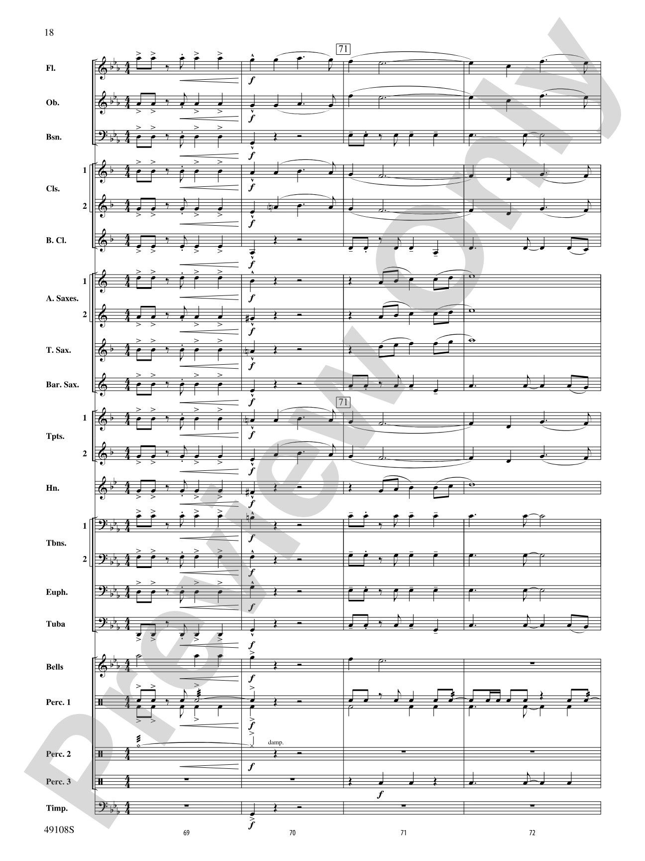 Tango for Two Left Feet: Concert Band Conductor Score & Parts