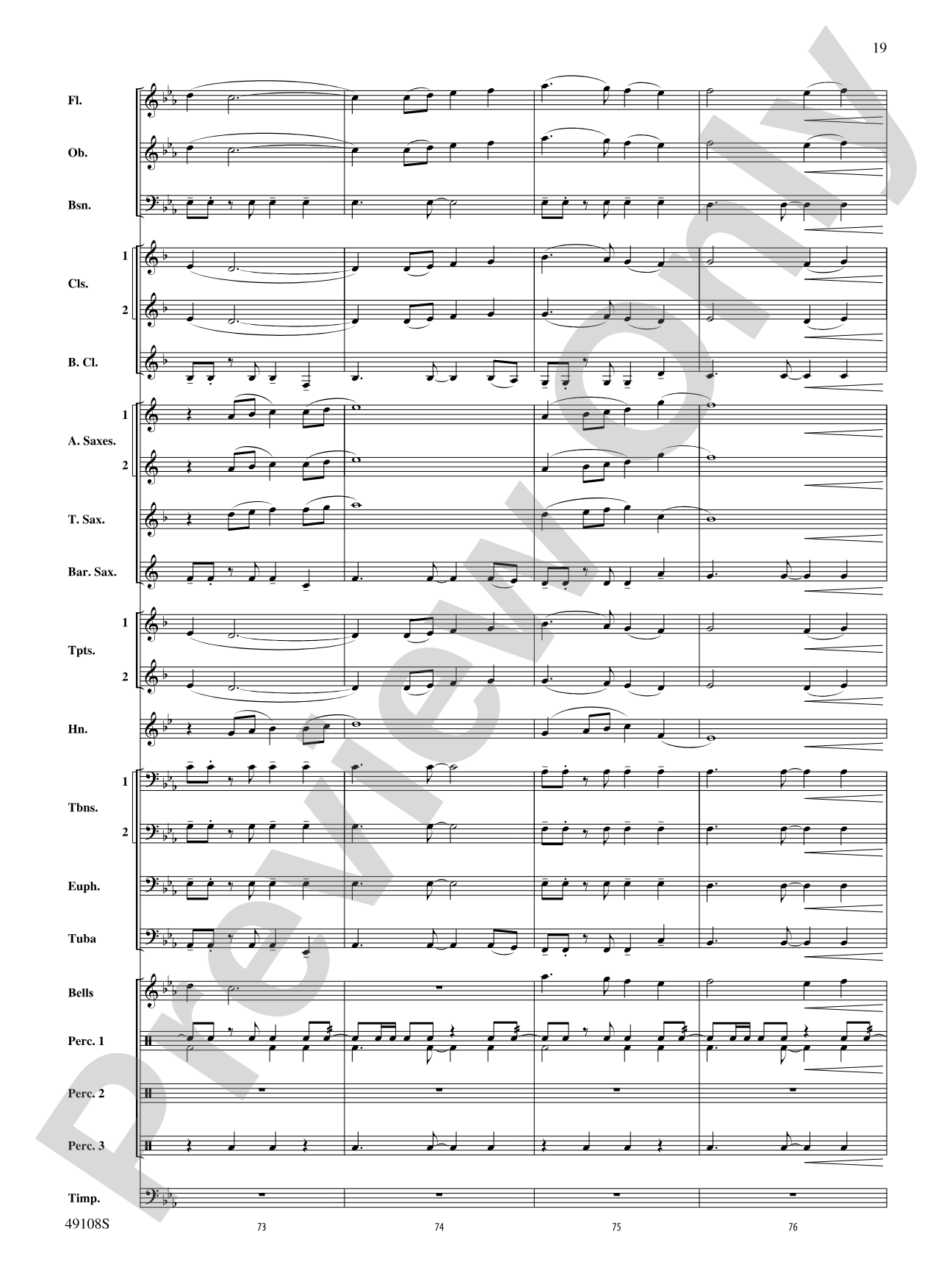 Tango for Two Left Feet: Concert Band Conductor Score & Parts