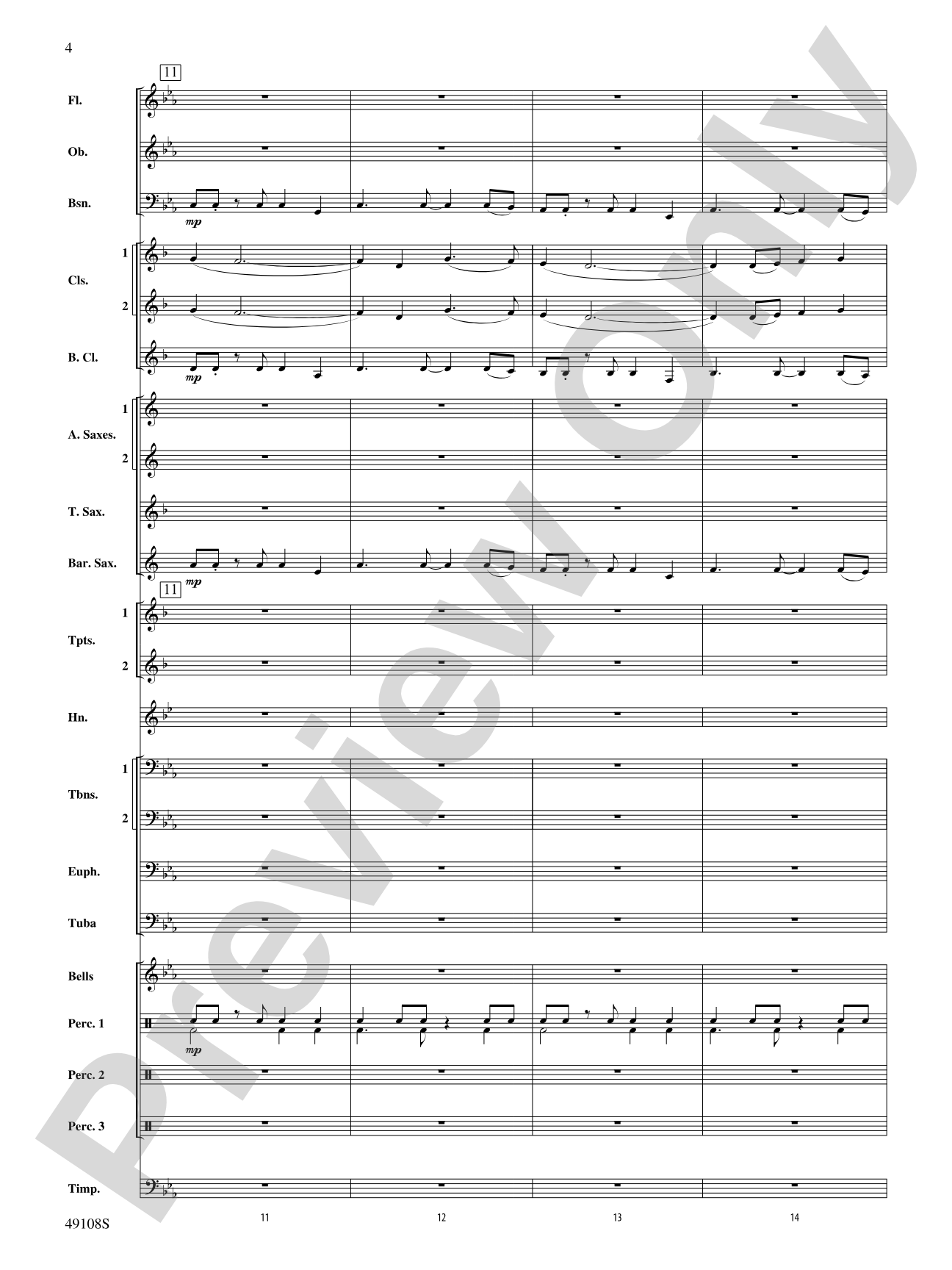 Tango for Two Left Feet: Concert Band Conductor Score & Parts