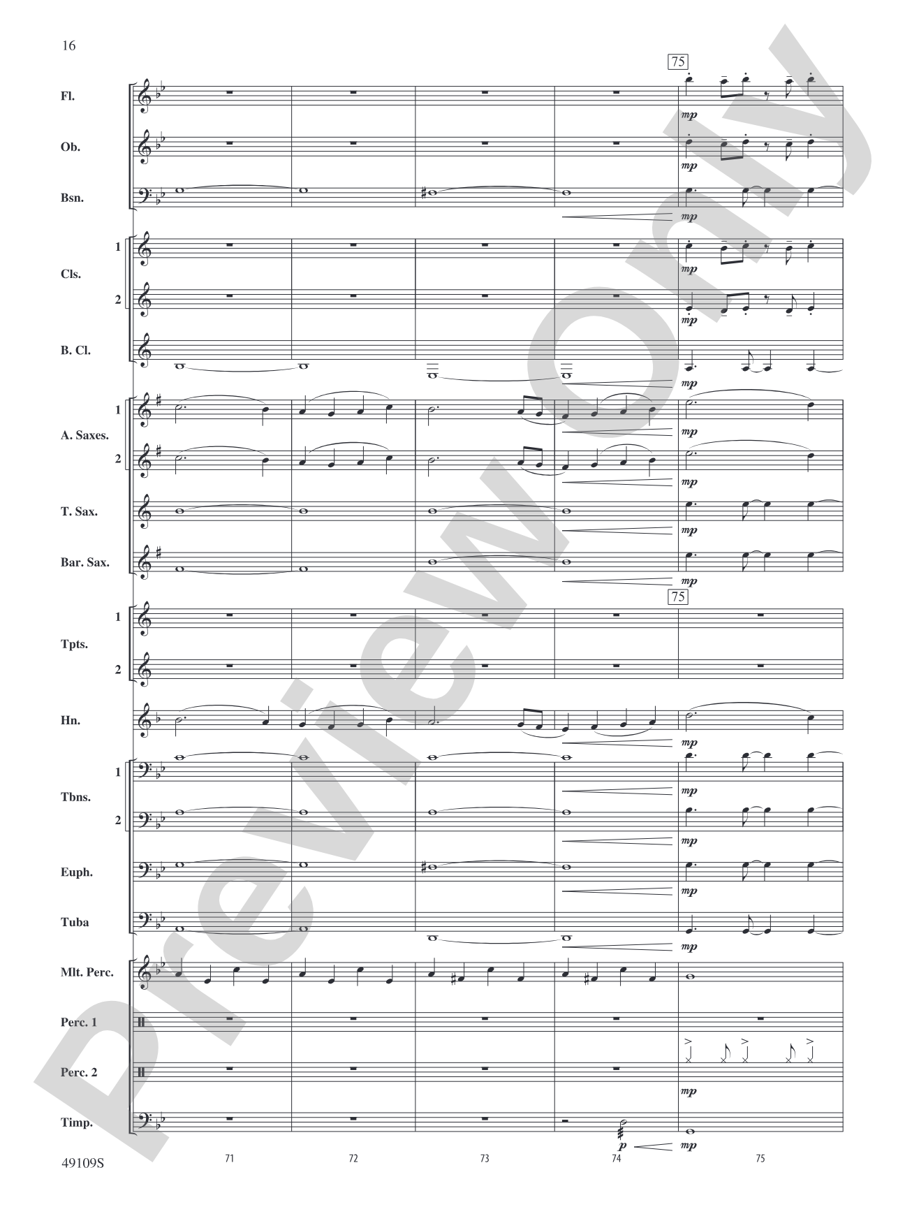 Tension: Concert Band Conductor Score & Parts