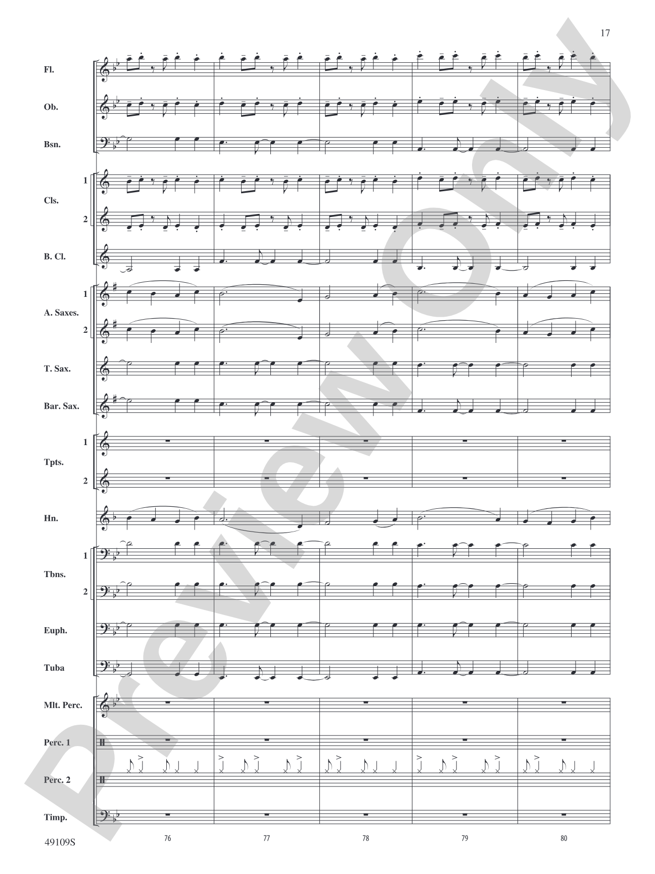 Tension: Concert Band Conductor Score & Parts