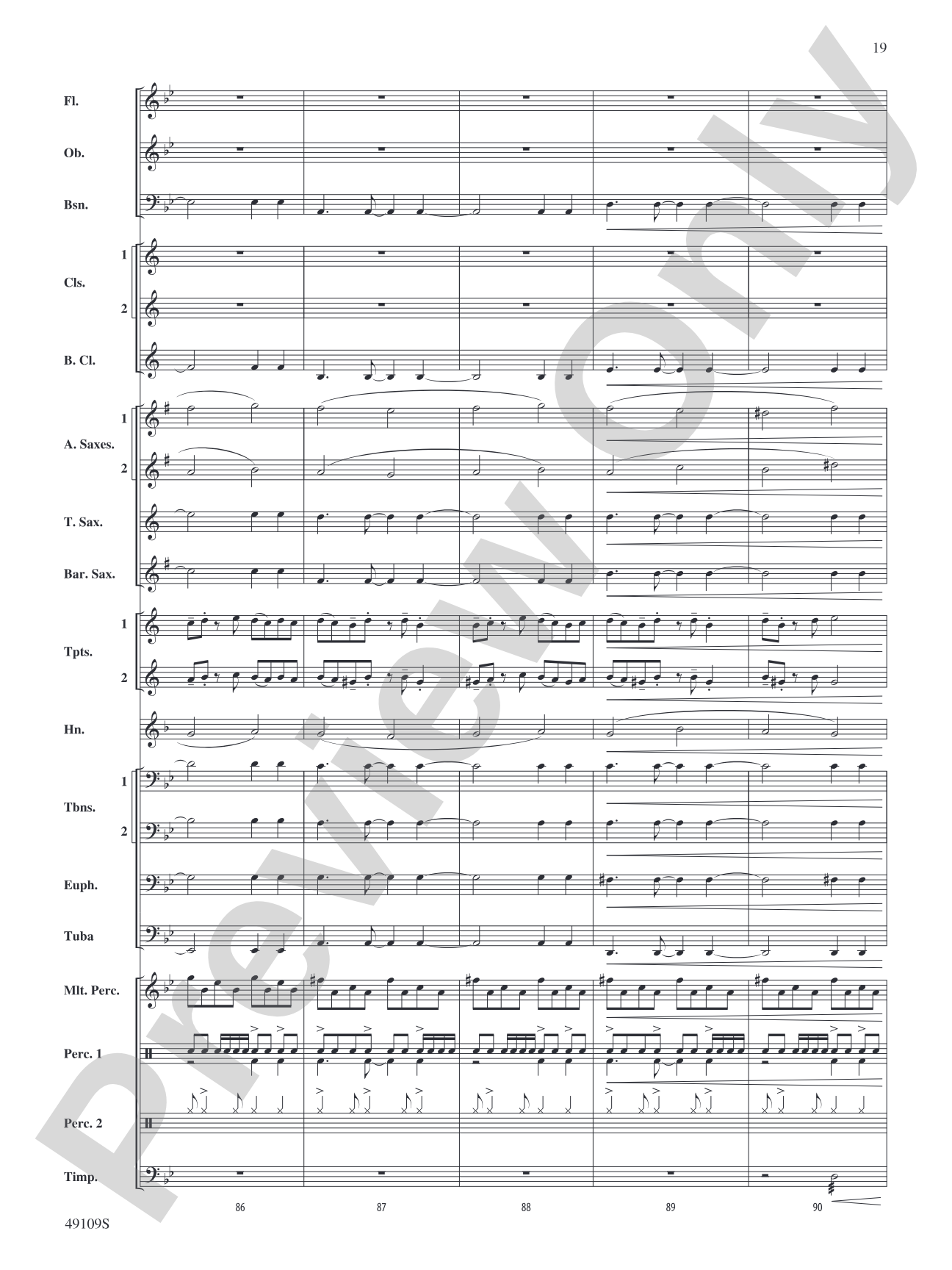 Tension: Concert Band Conductor Score & Parts