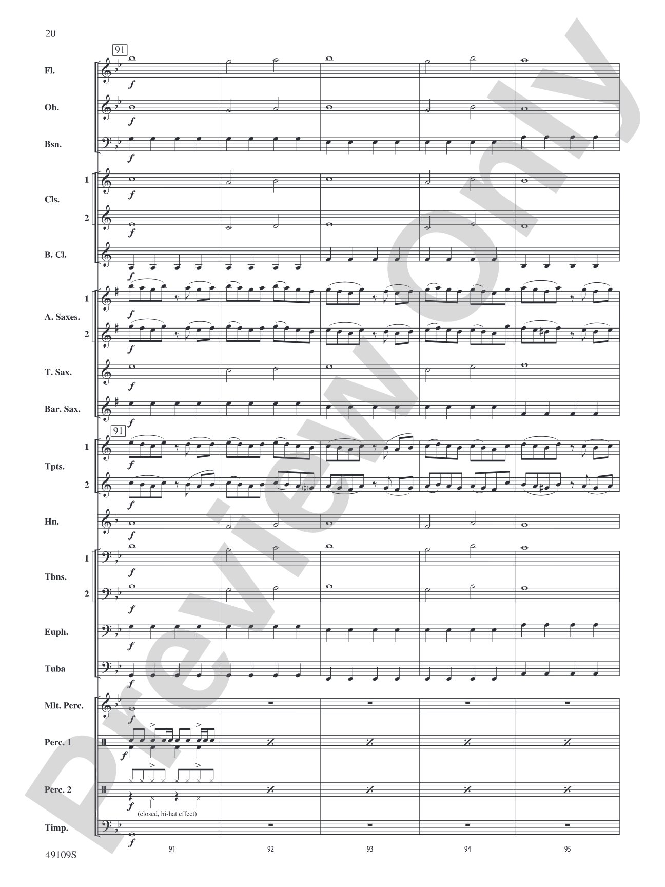 Tension: Concert Band Conductor Score & Parts
