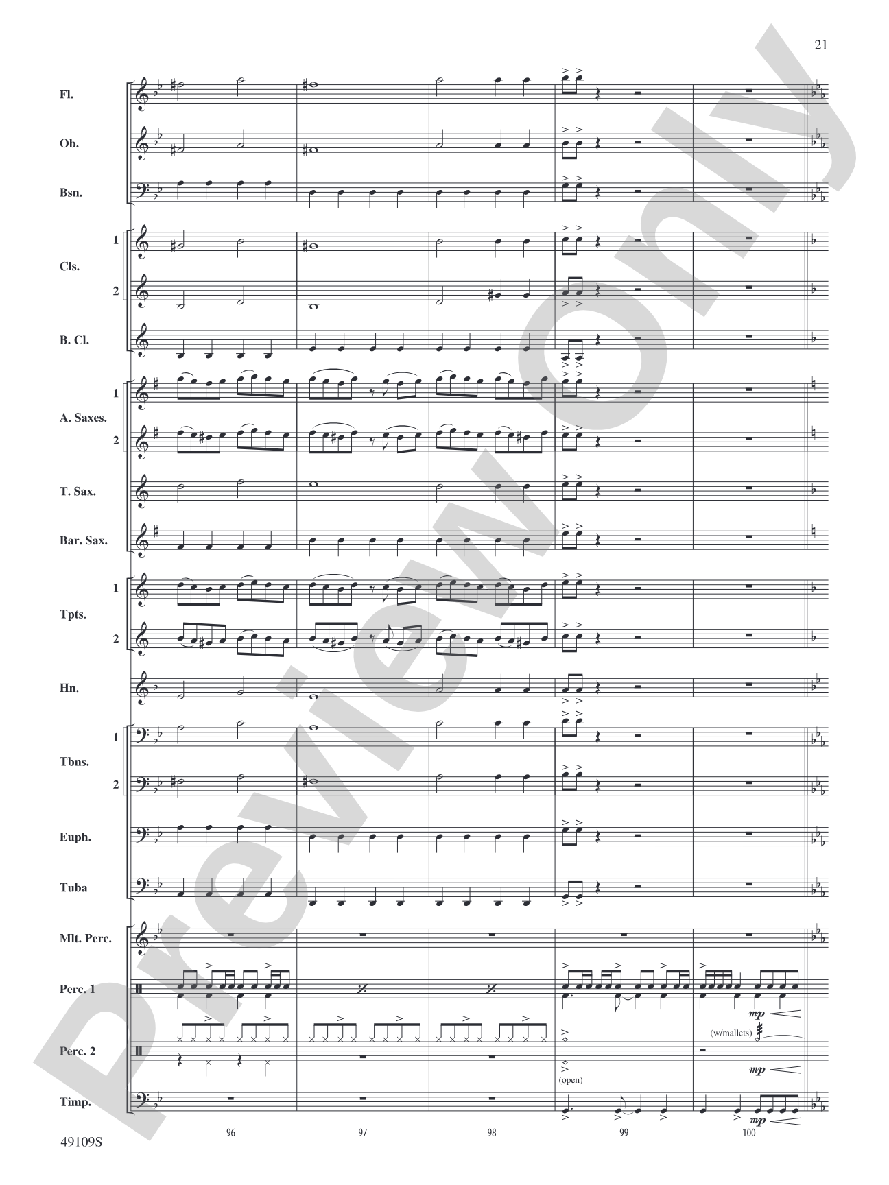 Tension: Concert Band Conductor Score & Parts
