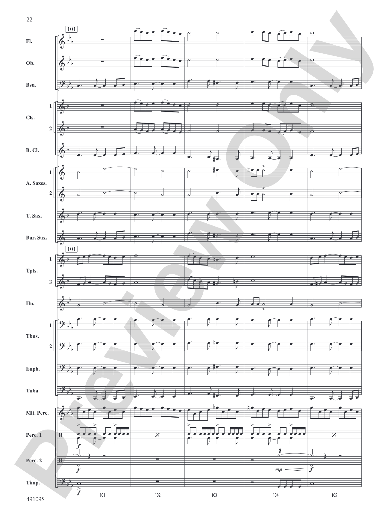 Tension: Concert Band Conductor Score & Parts