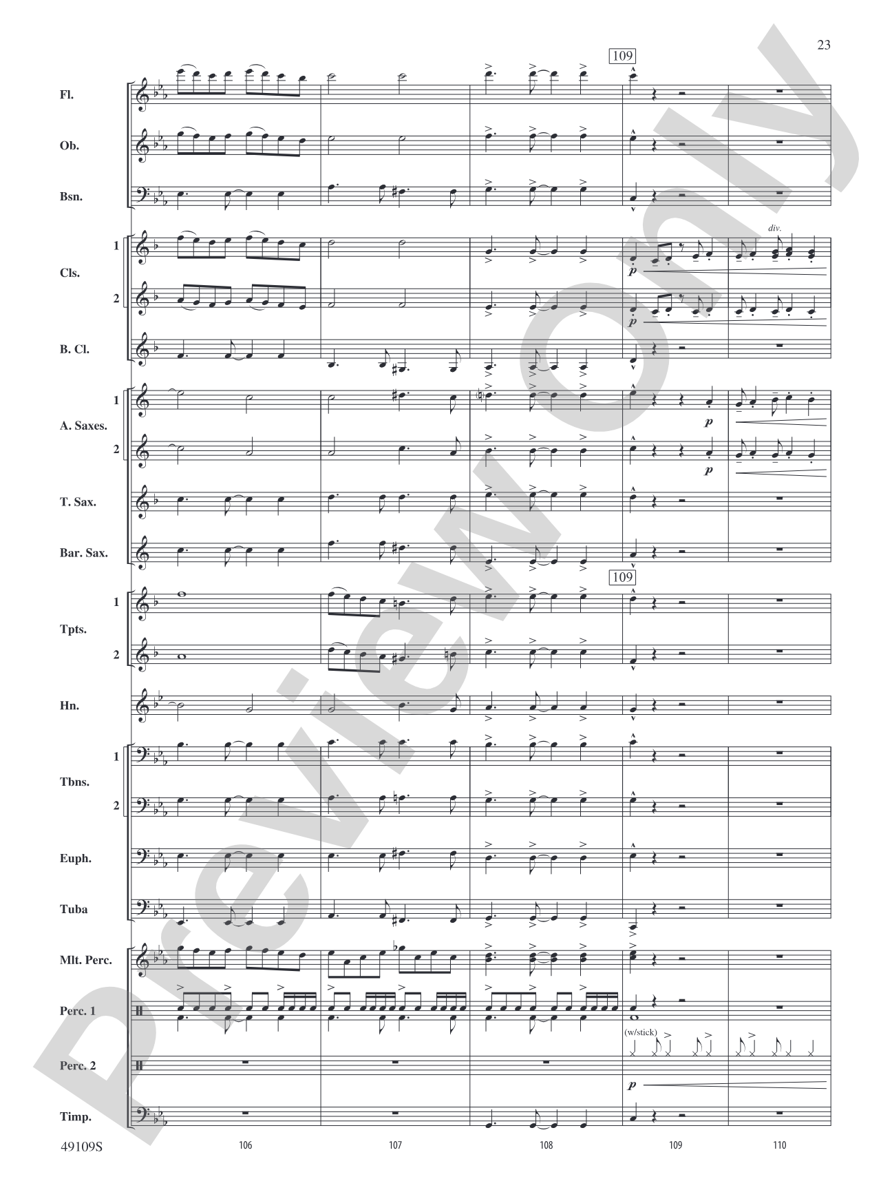 Tension: Concert Band Conductor Score & Parts