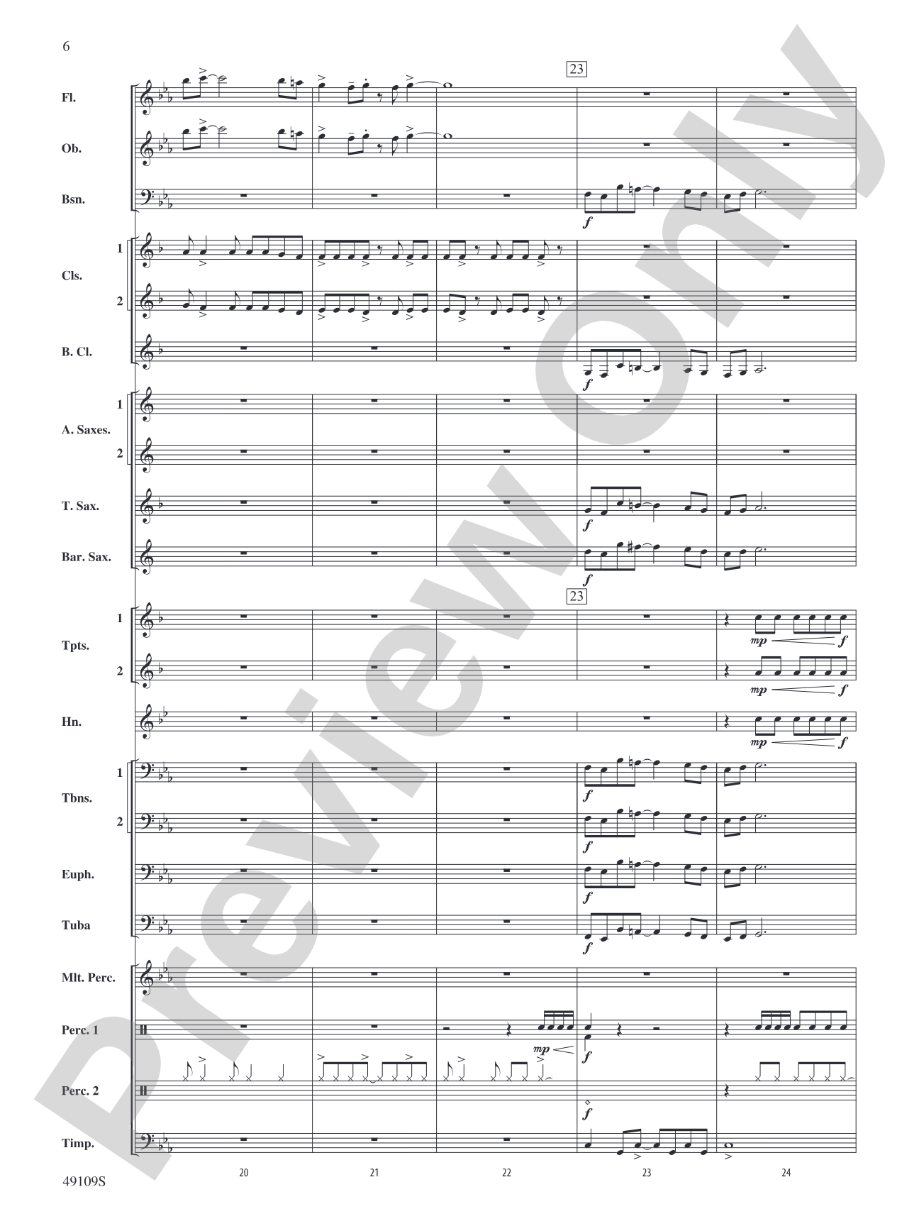Tension: Concert Band Conductor Score & Parts