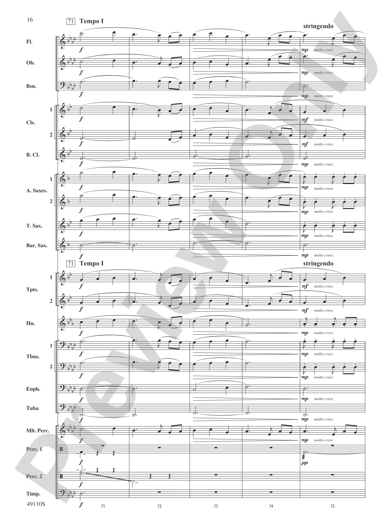 Where the Heavens Meet Earth: Concert Band Conductor Score & Parts