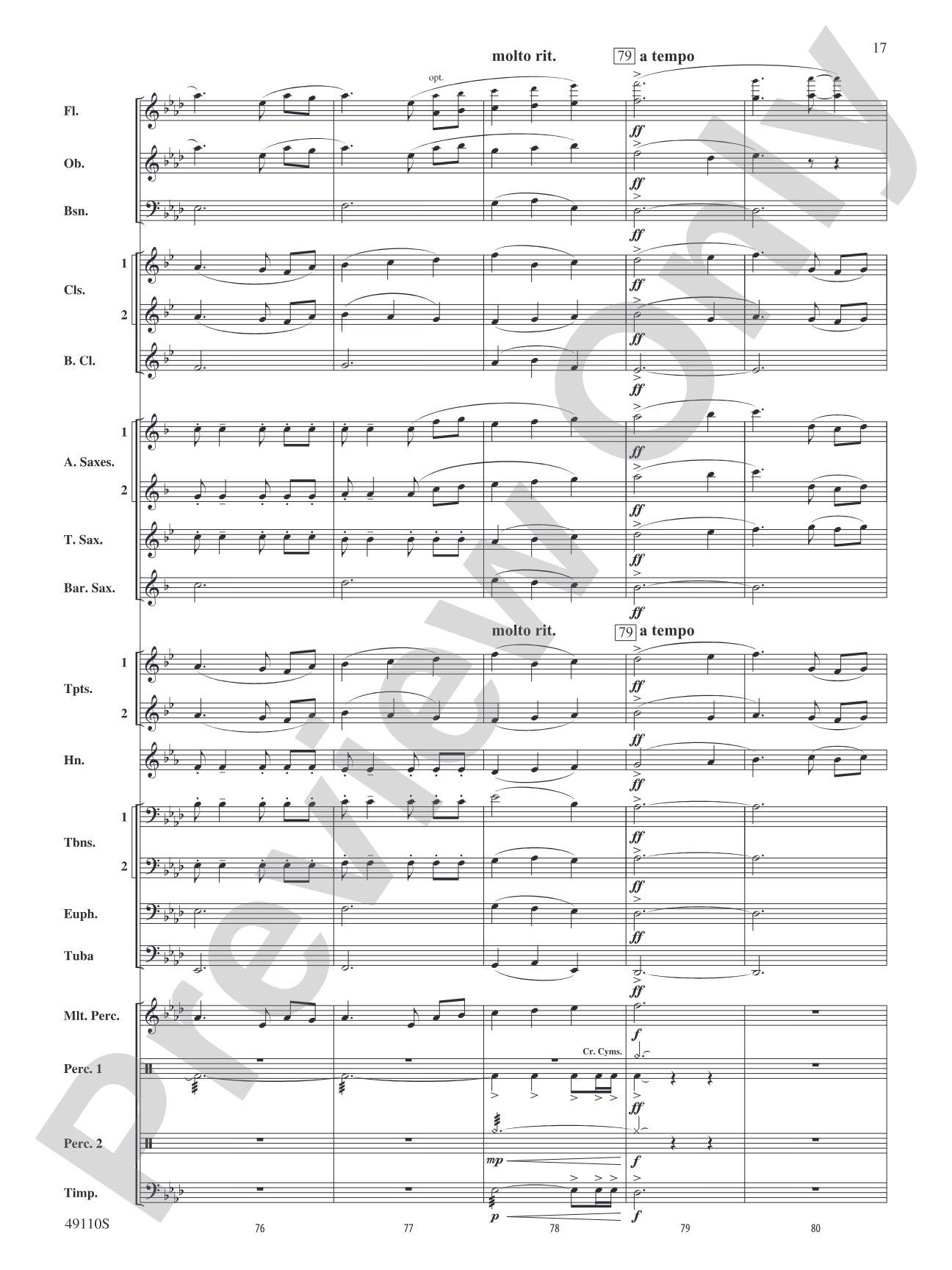 Where the Heavens Meet Earth: Concert Band Conductor Score & Parts