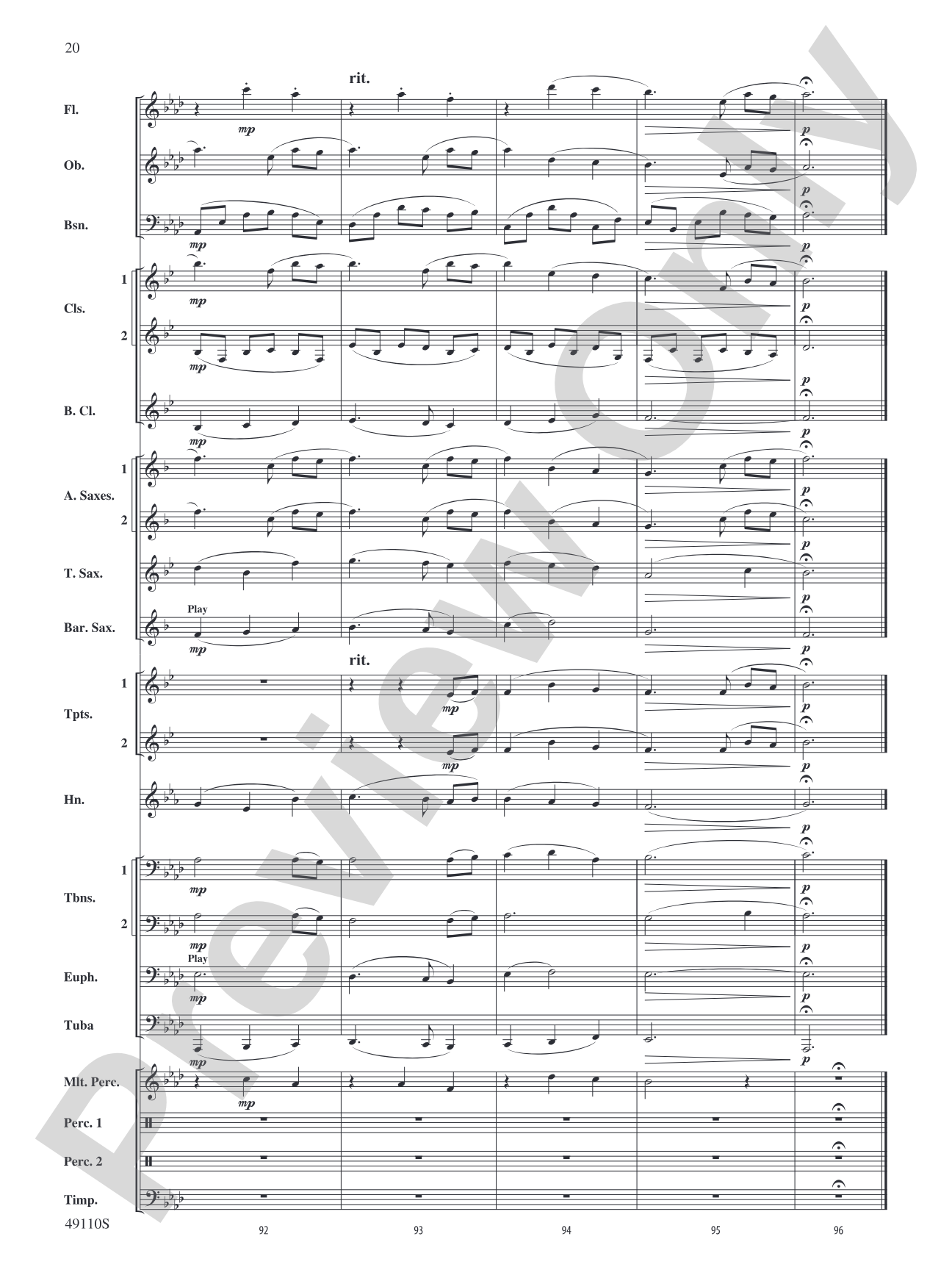 Where the Heavens Meet Earth: Concert Band Conductor Score & Parts