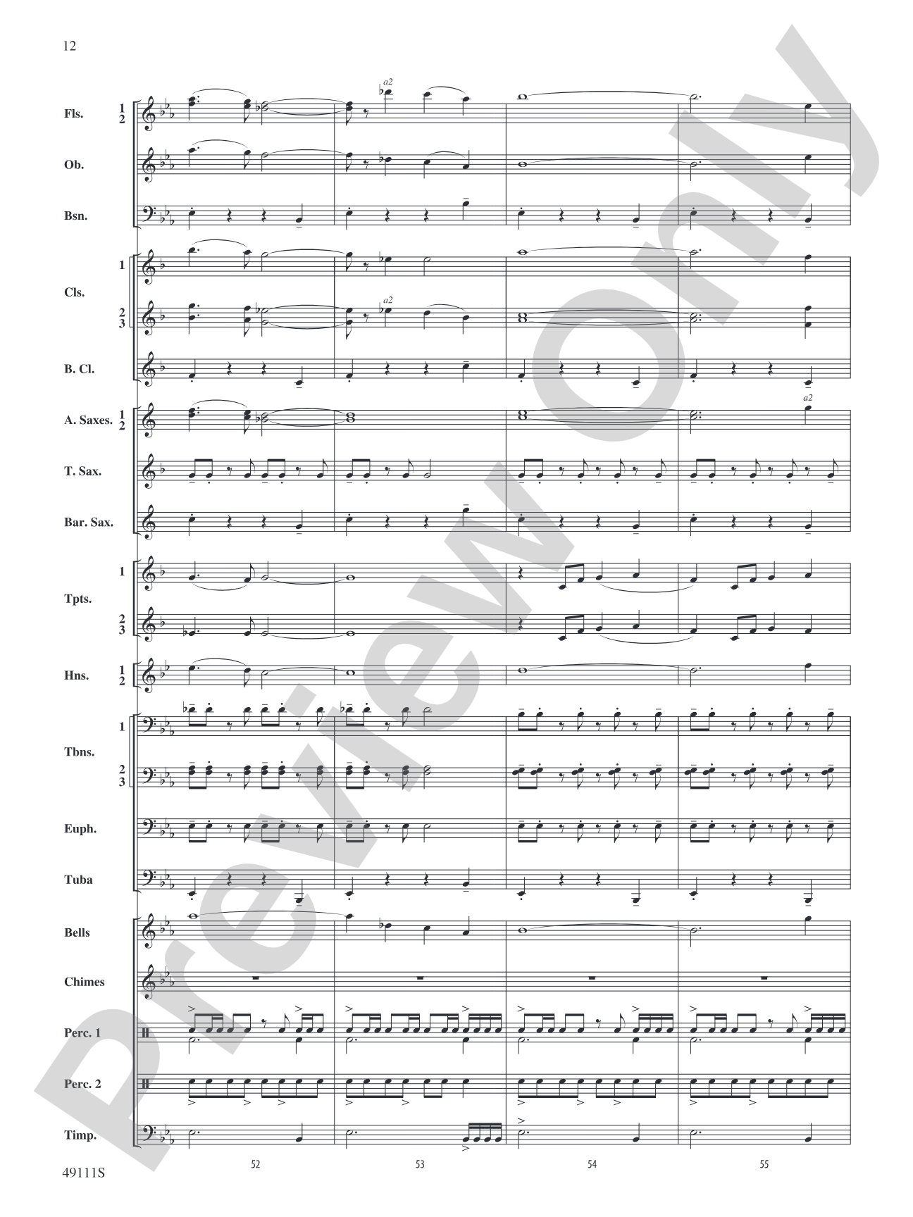 Gift of Hope: Concert Band Conductor Score & Parts