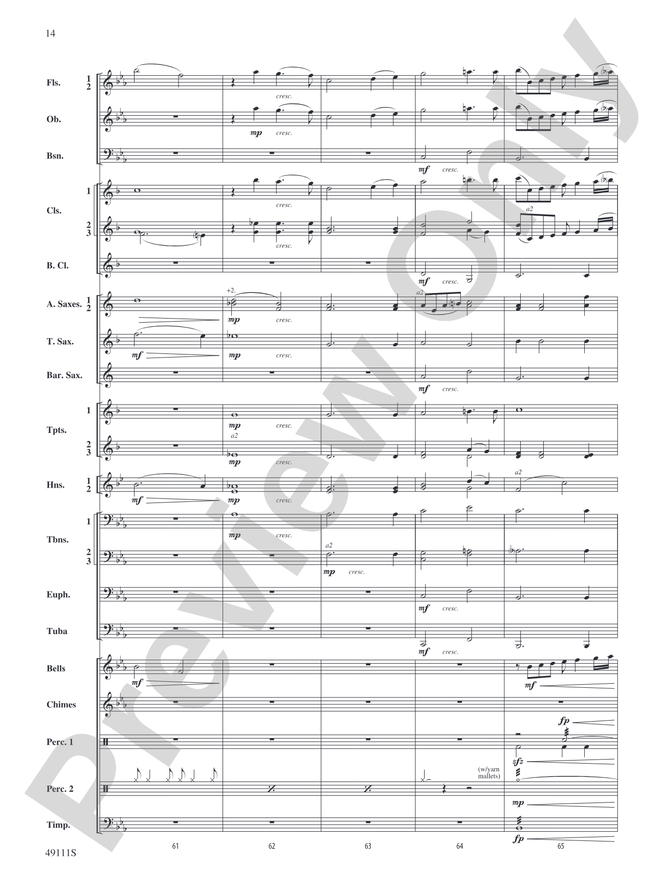 Gift of Hope: Concert Band Conductor Score & Parts