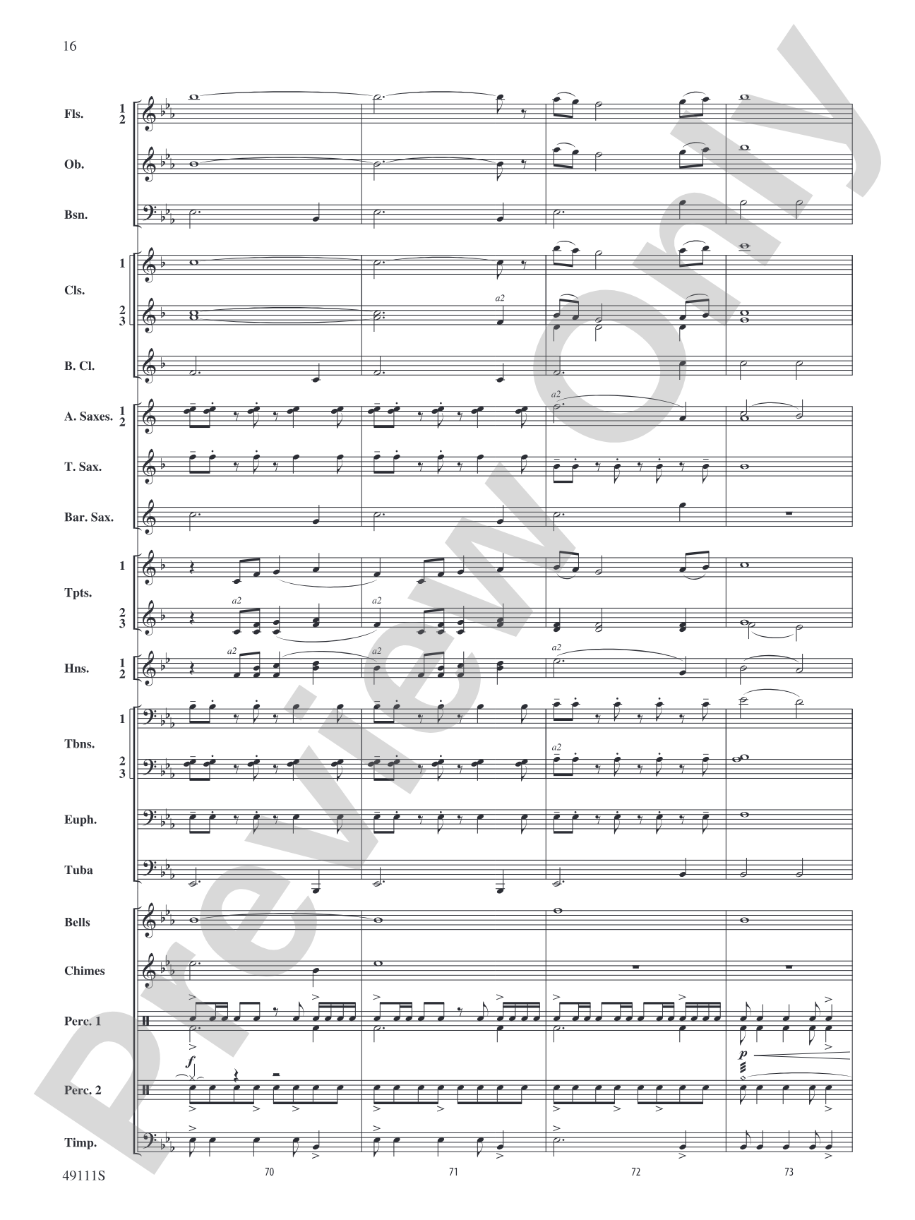 Gift of Hope: Concert Band Conductor Score & Parts