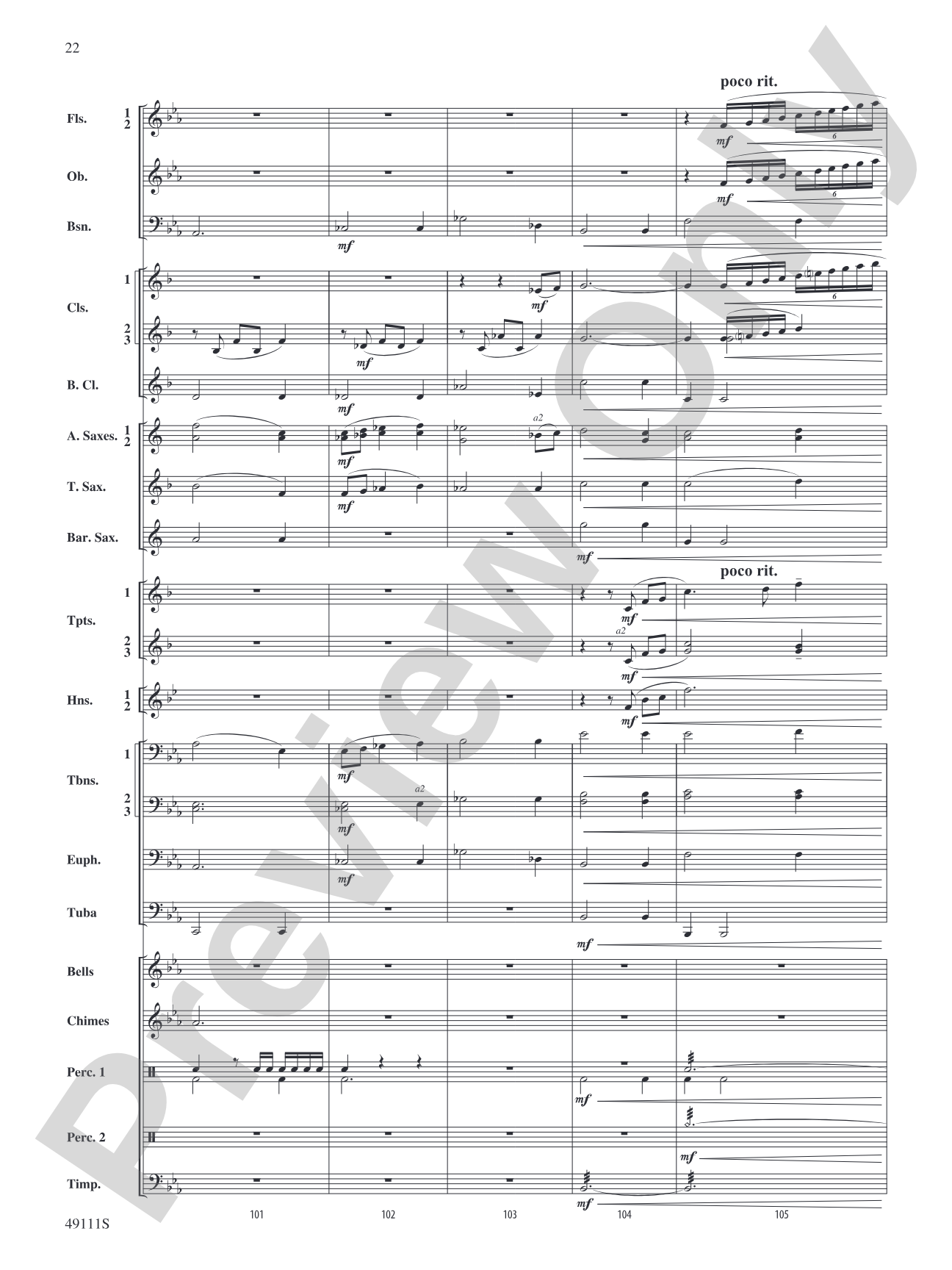 Gift of Hope: Concert Band Conductor Score & Parts