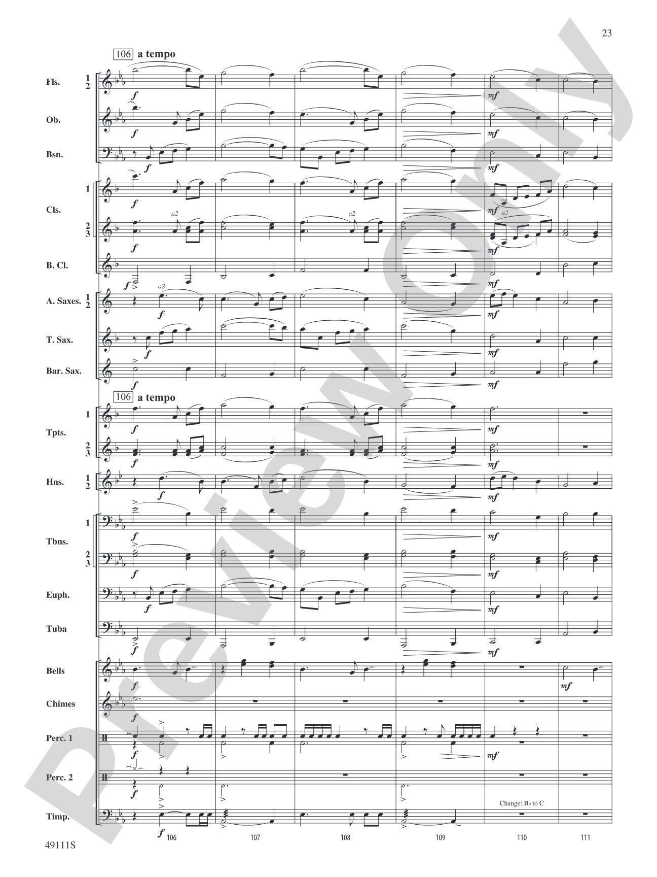 Gift of Hope: Concert Band Conductor Score & Parts